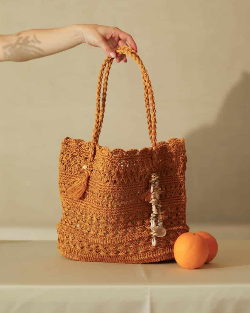 TOTE SOLEI - MUSTARD - miniatura 4