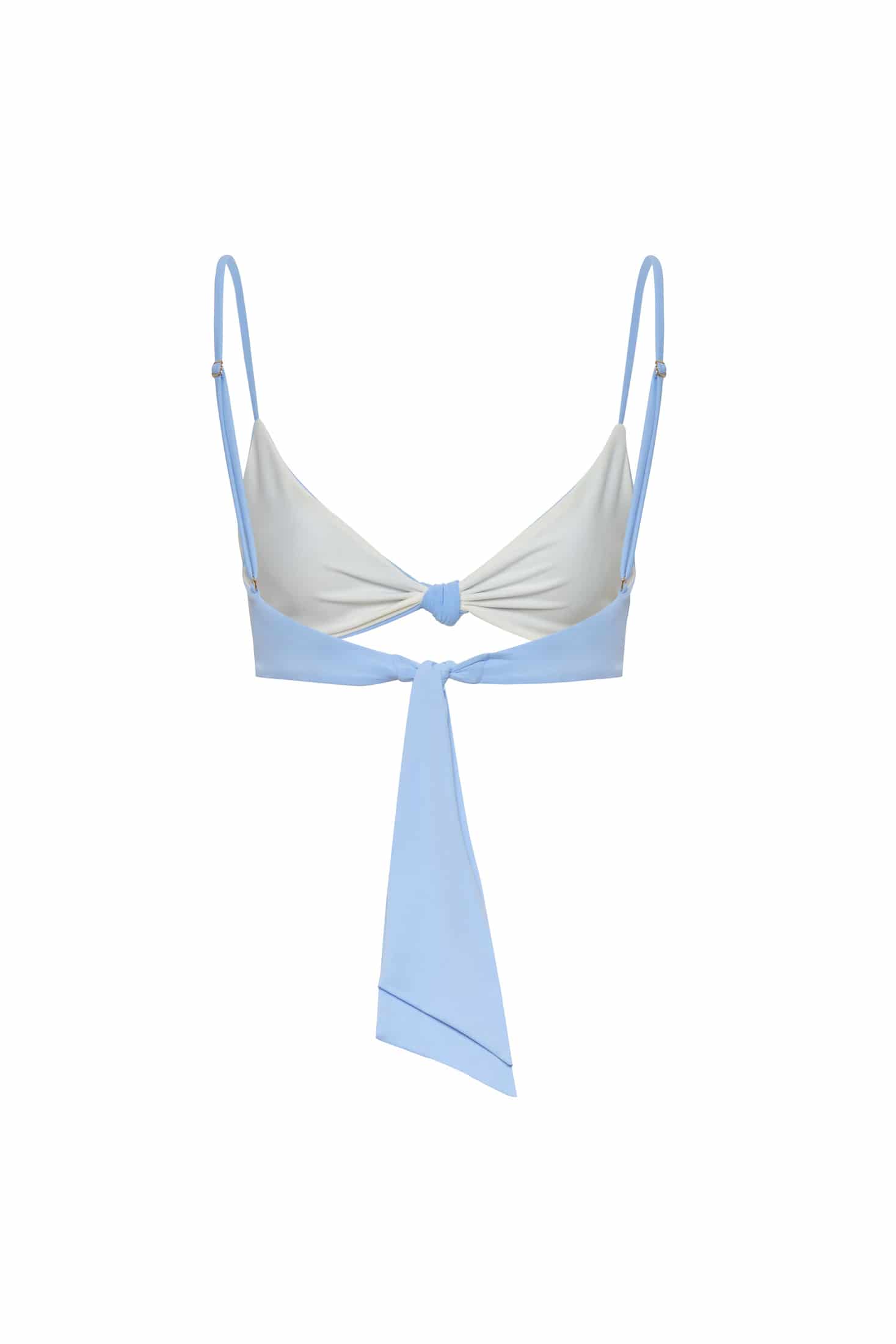 Pacifico Top / Sky Blue - Ivory - miniatura 3