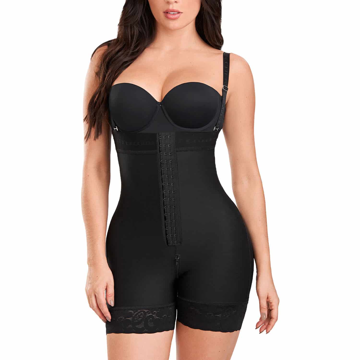 Faja Colombiana Strapless BrocheTipo Short Power Secret Mujer - miniatura 20