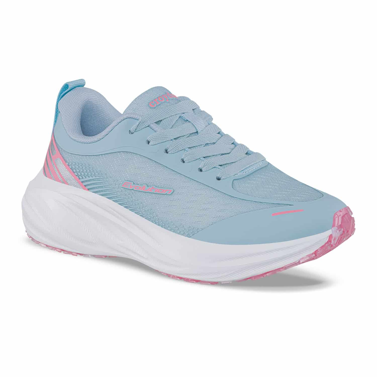 Tenis Running Wizod Azul Claro Croydon Para Mujer - miniatura 1