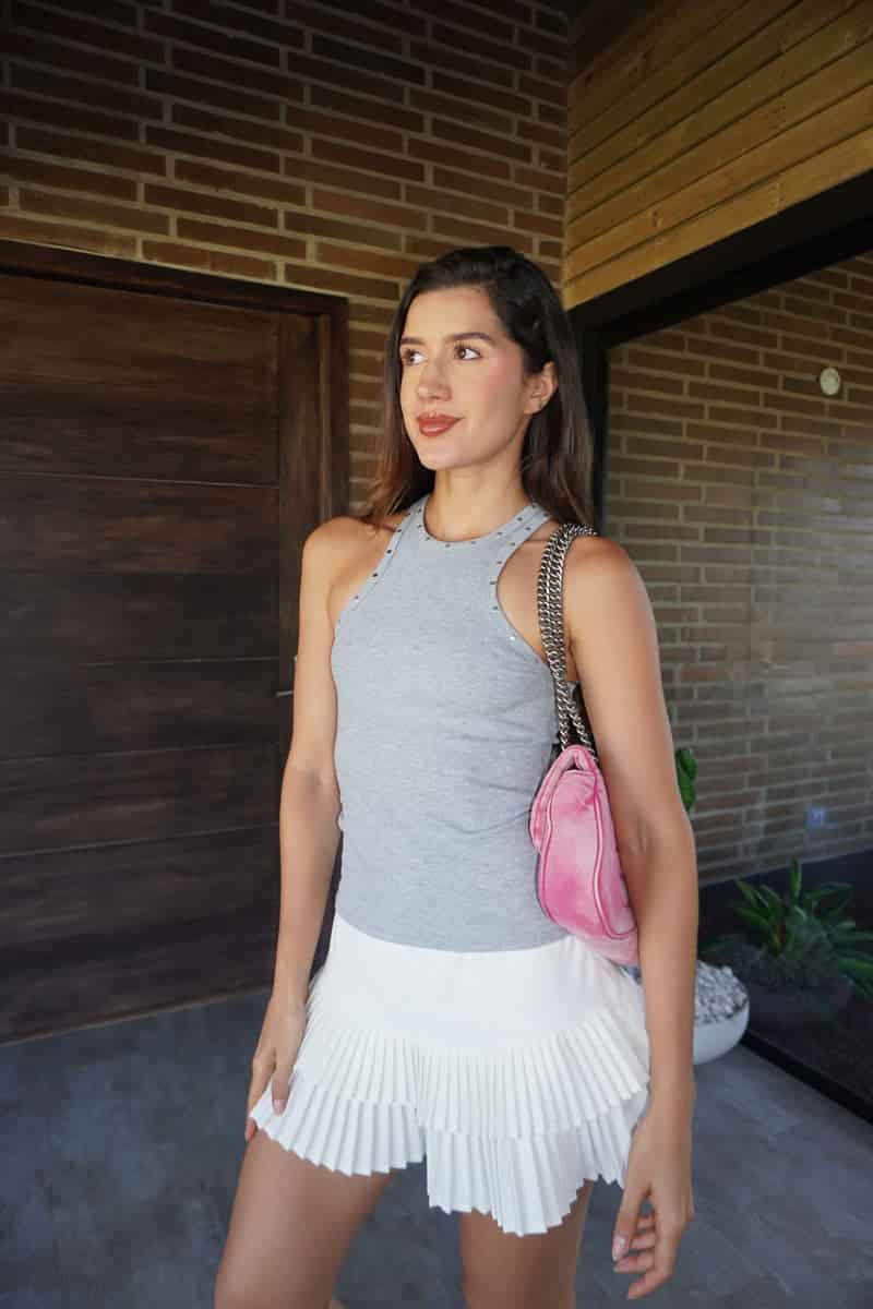 Tank Top Bullet - Gris - miniatura 7