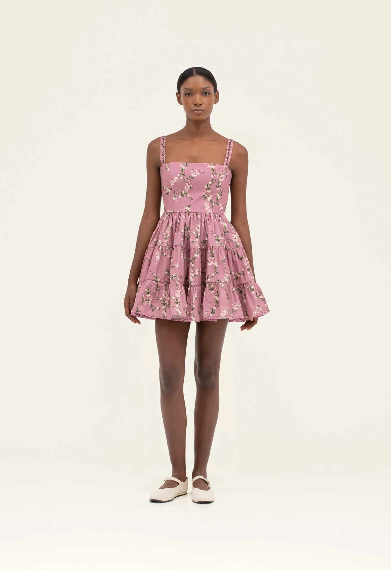 Lima Wisteria Mini Dress - miniatura 9