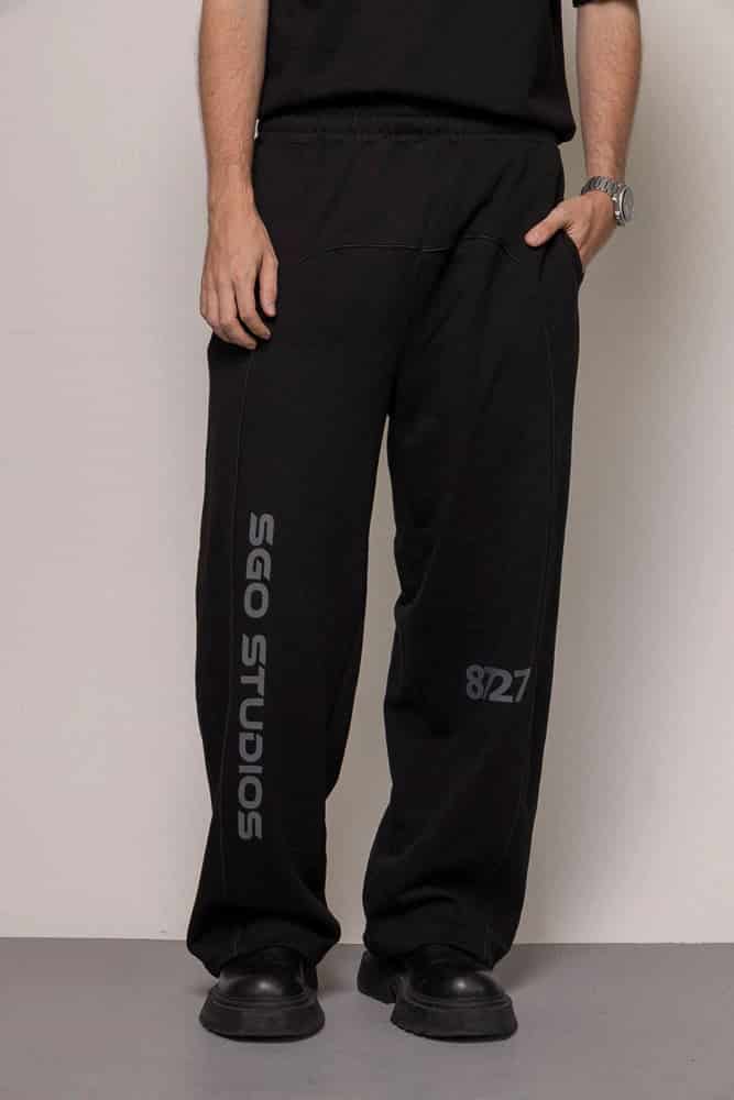 SET HOODIE Y SUDADERA 8727 -NEGRO - miniatura 6