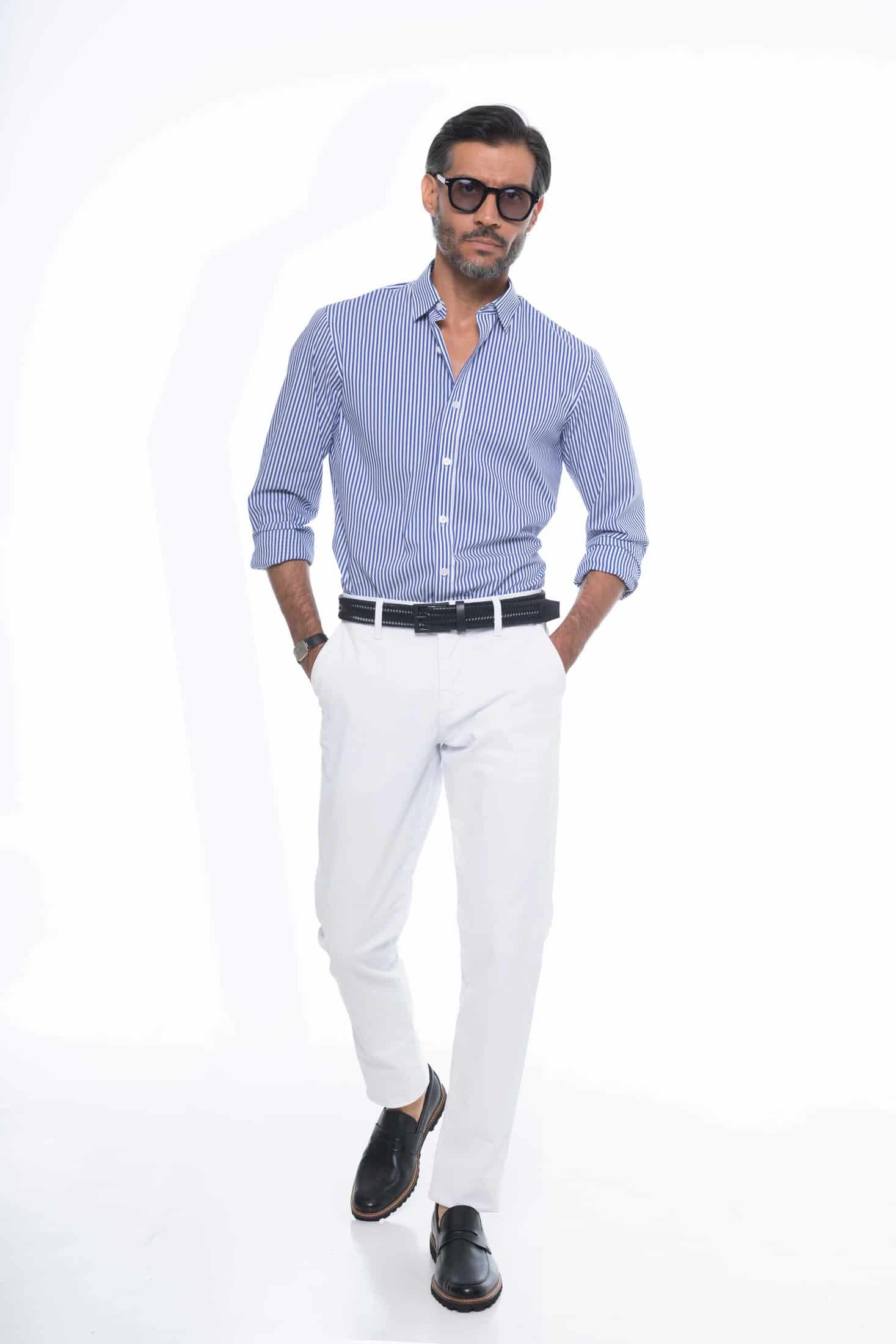 Camisa Berlin Azul Navy - miniatura 3