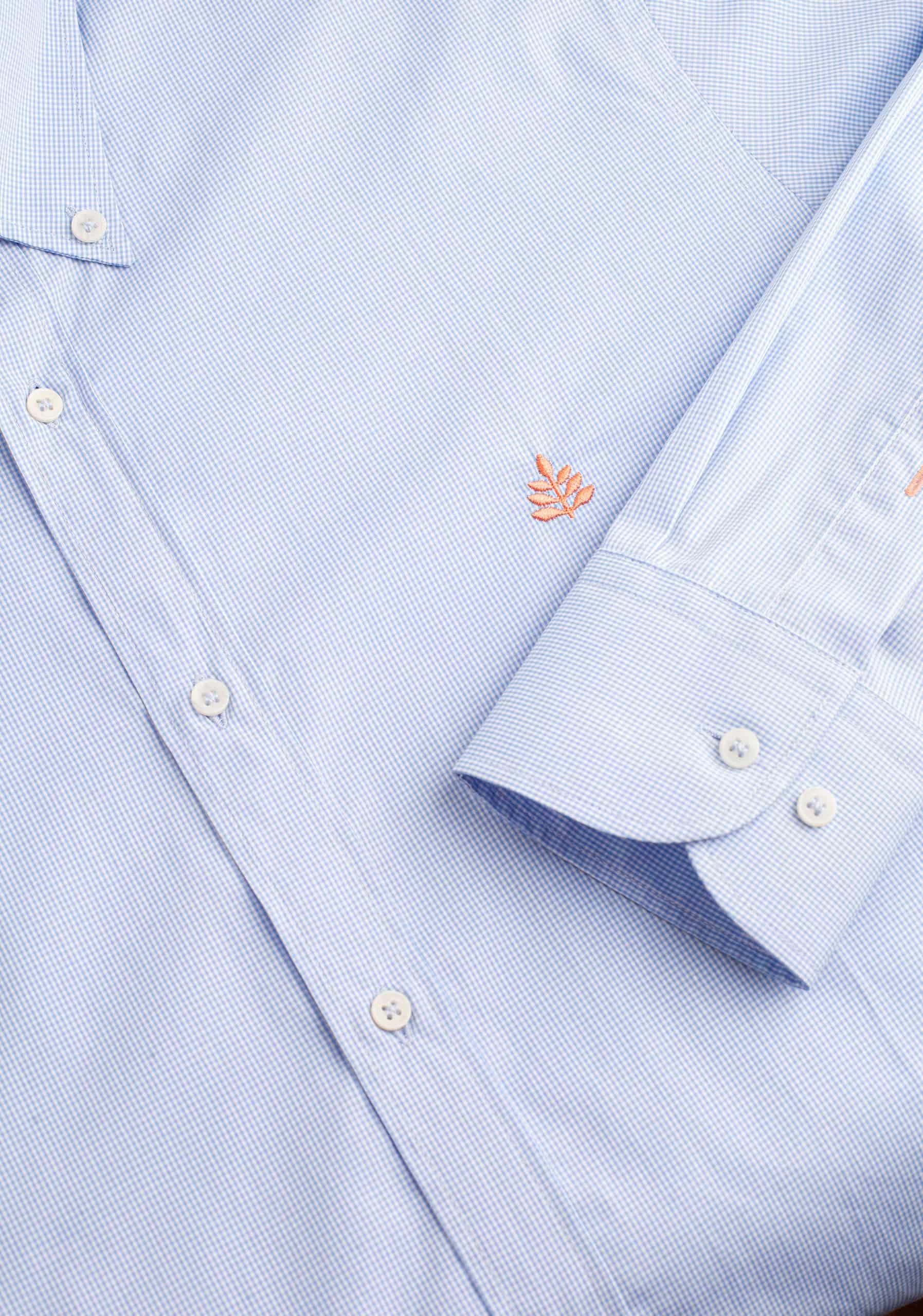 Camisa H CBD Cuadro L-Sal Azul Medio - miniatura 2