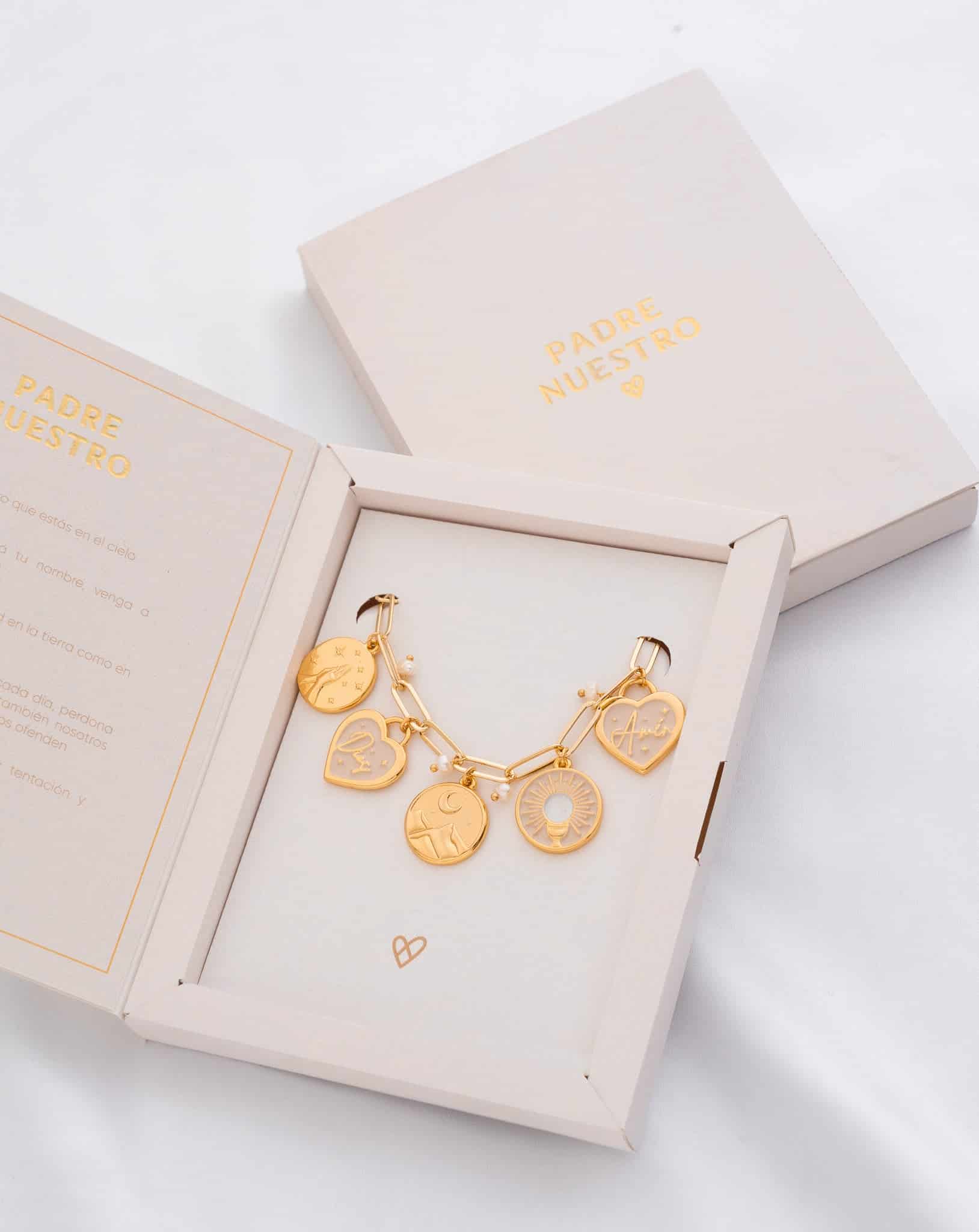 Pulsera Padre Nuestro + caja especial - miniatura 5
