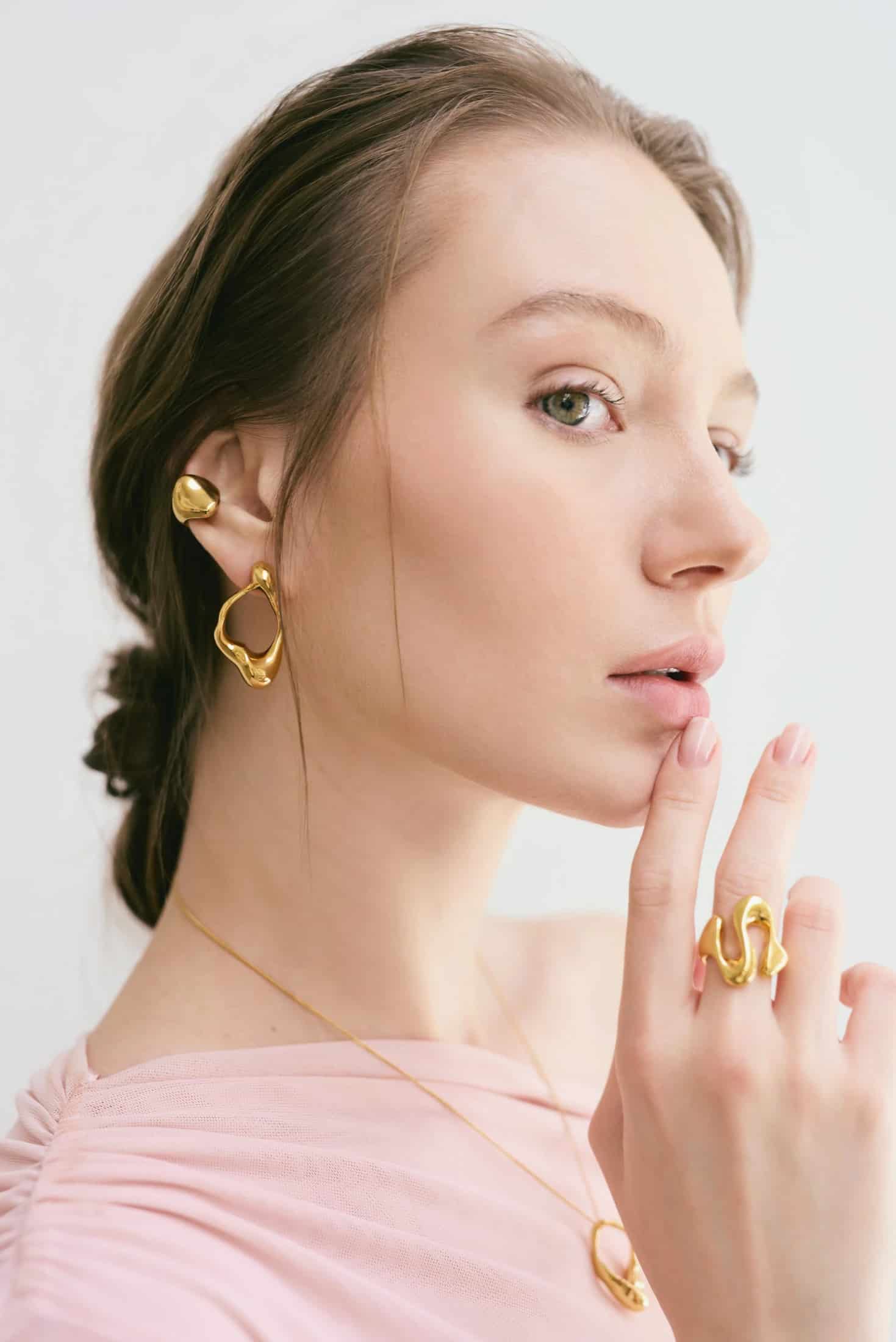 Aretes Calma (3.3CM) - miniatura 3