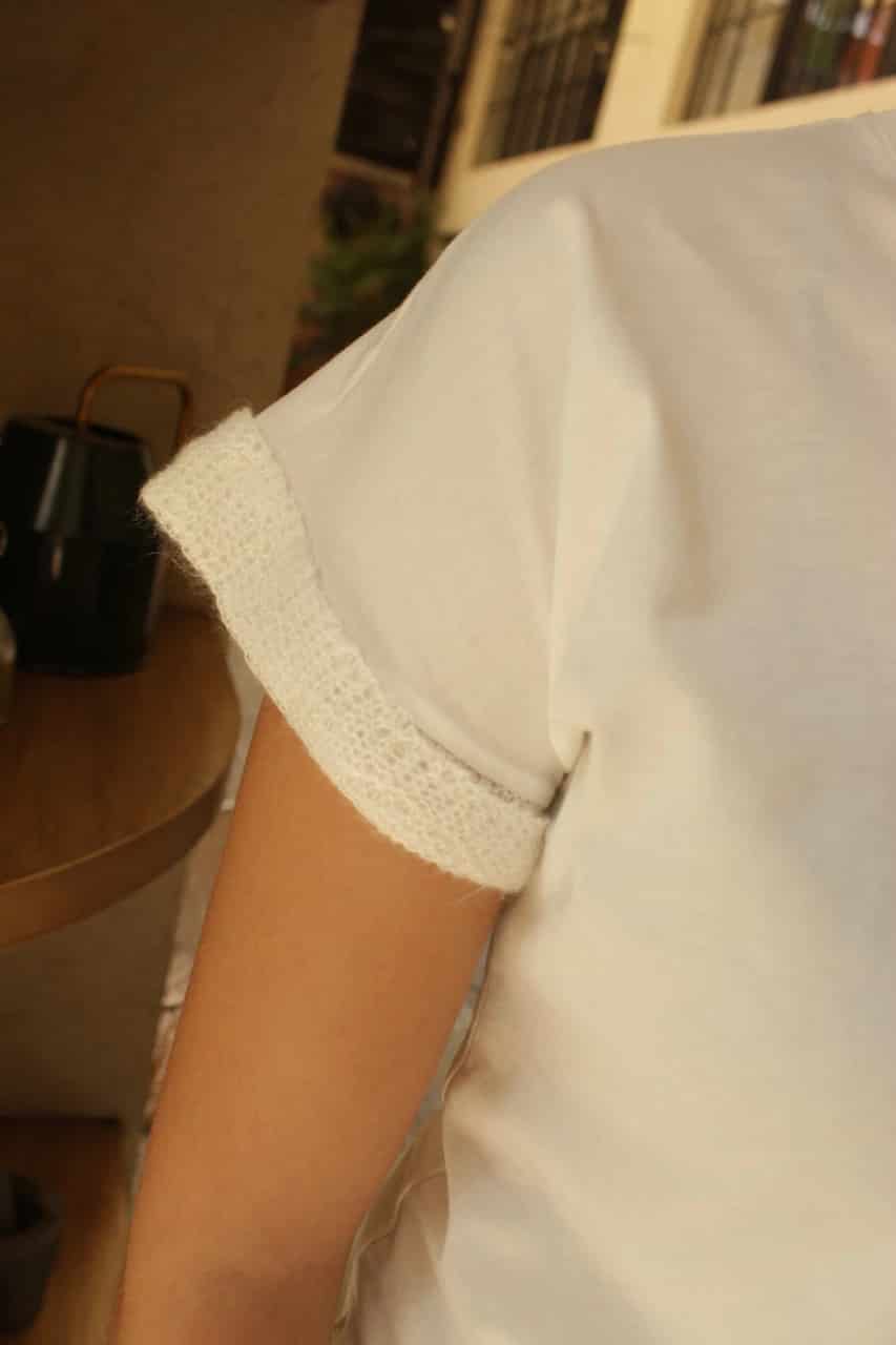 T-SHIRT LUZ SOLAR IVORY - miniatura 2