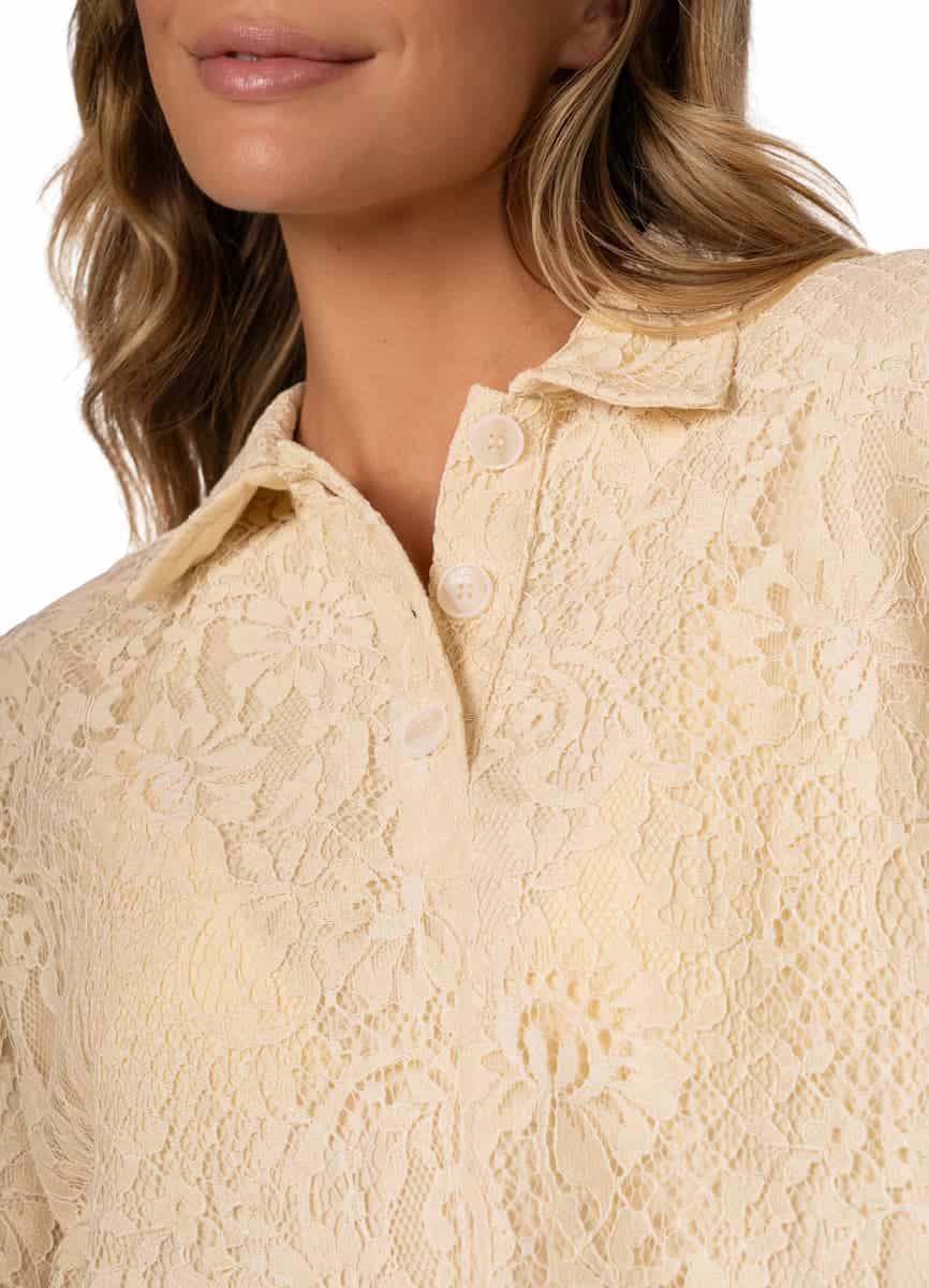 Maaji White Petal Solina Shirt - miniatura 4