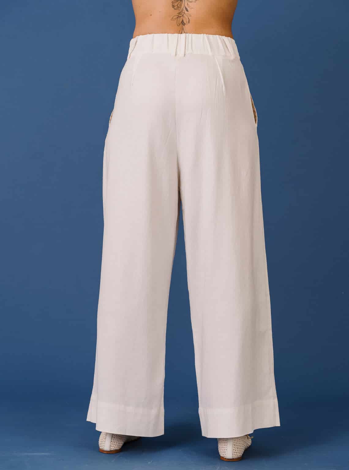 PANTALÓN CANVAS IVORY - miniatura 5