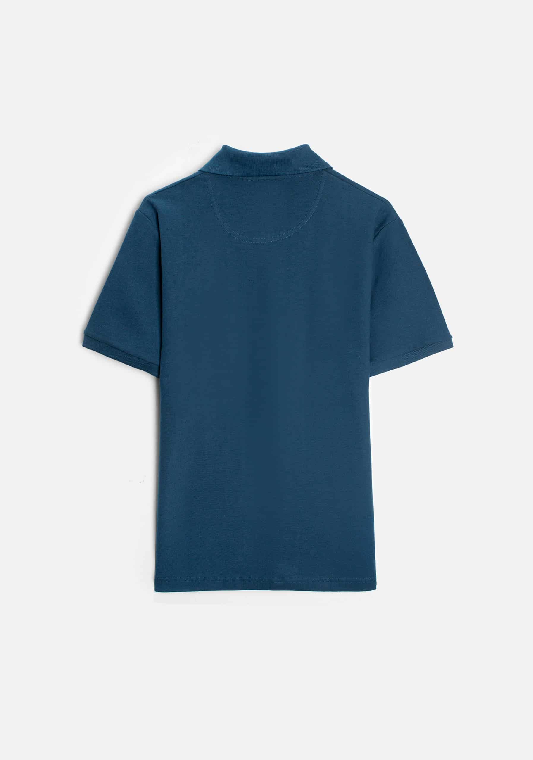 Camiseta Polo H L-Fuc Azul Petroleo - miniatura 8