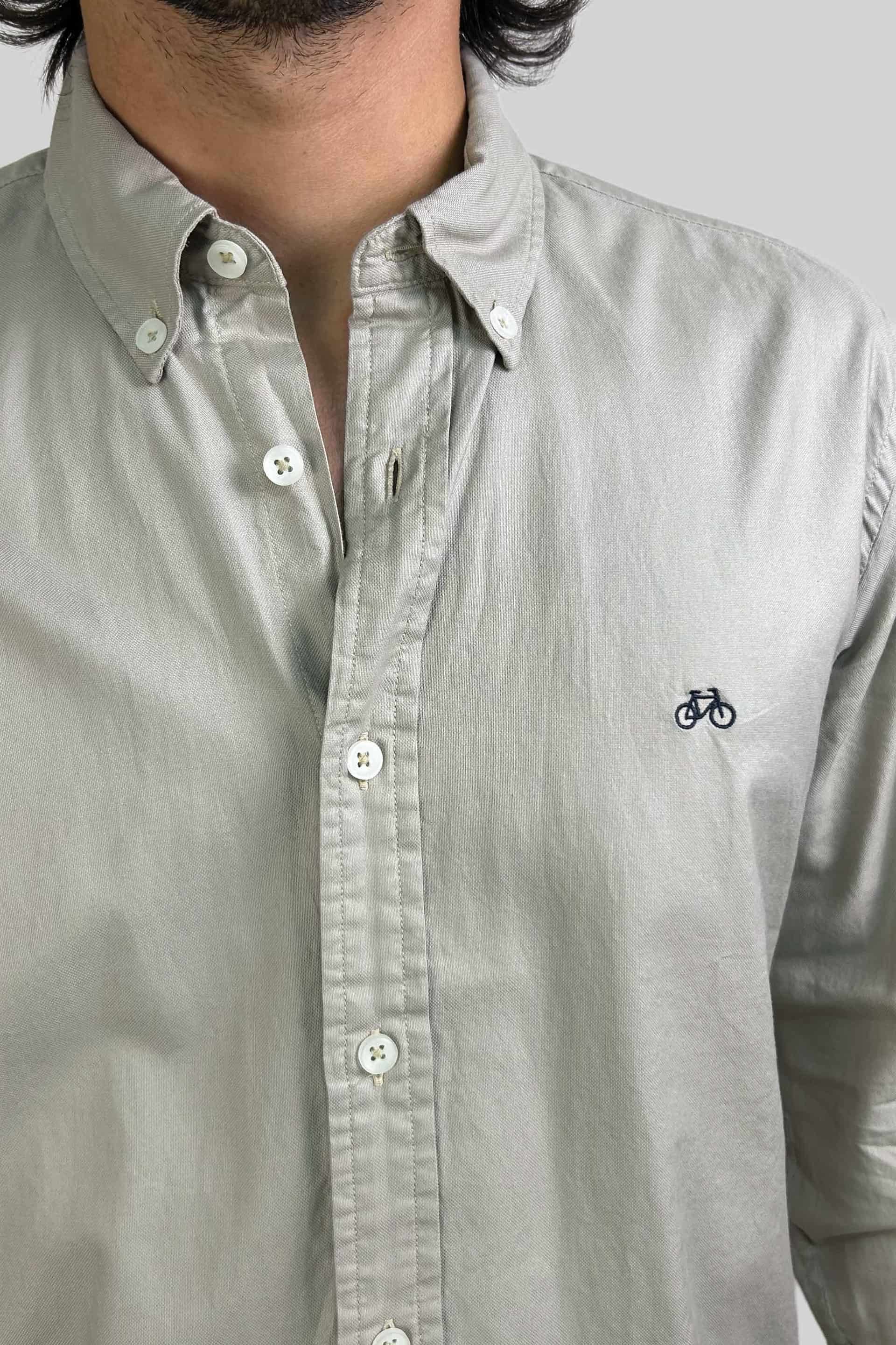 CAMISA OXFORD KHAKI - miniatura 5