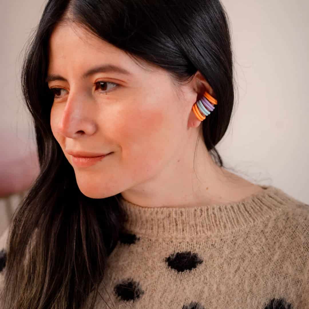 Earcuff Dos Lineas - miniatura 3