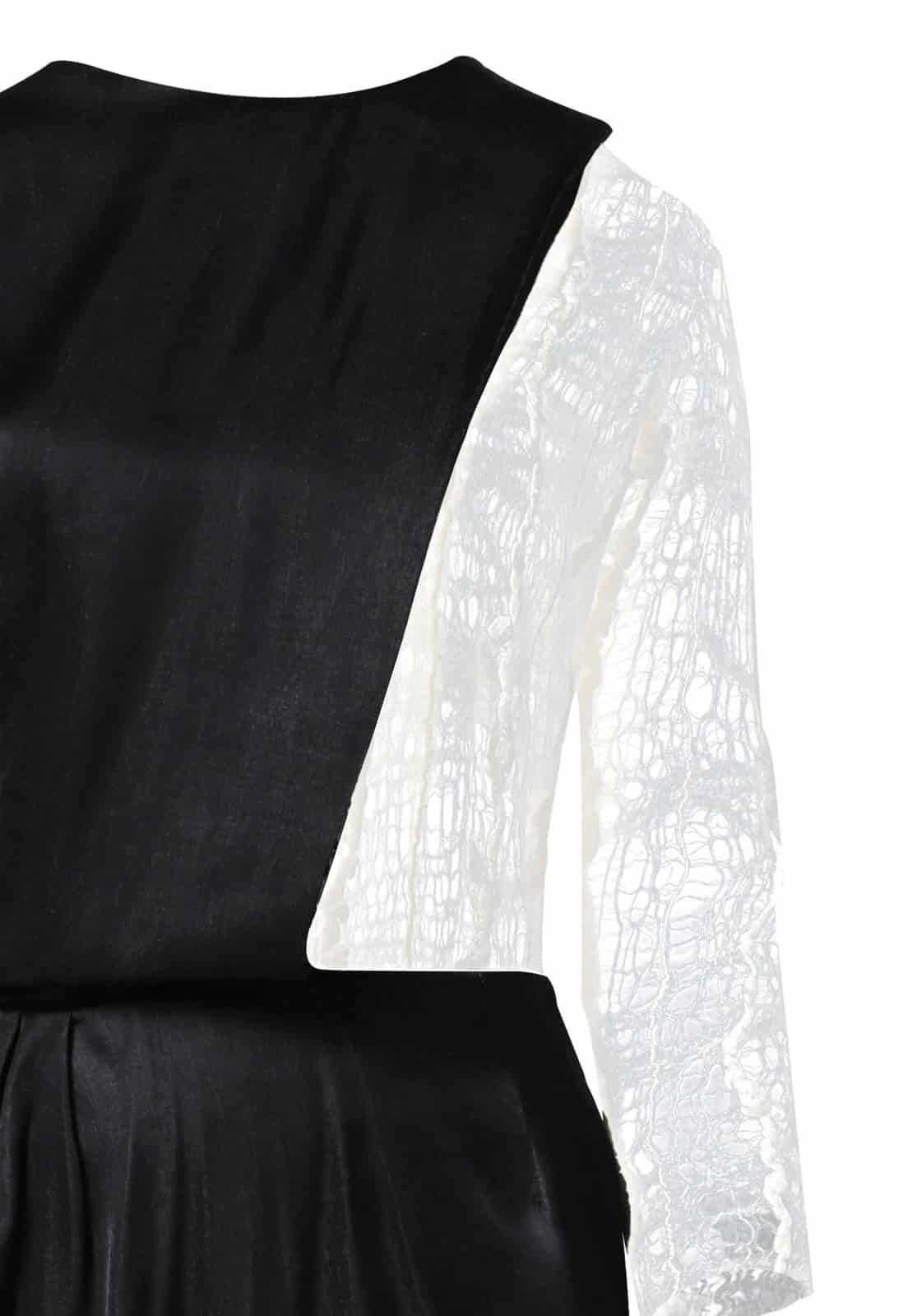 NUNO MESH FELT DRESS - miniatura 5