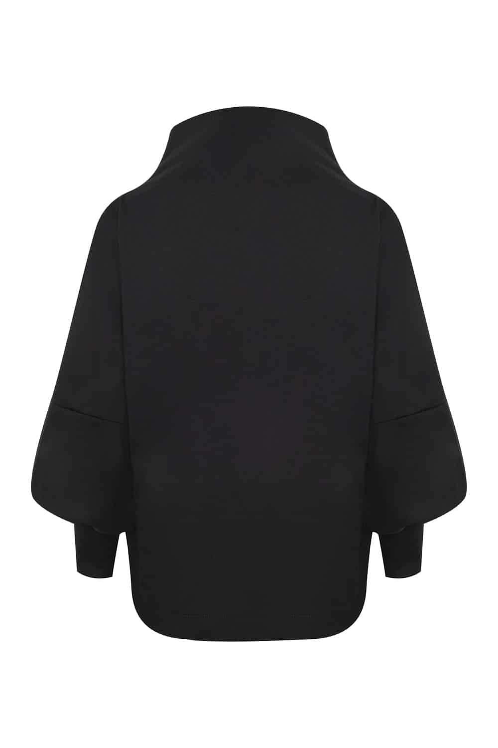 Saco new scarlett negro bordado - miniatura 5