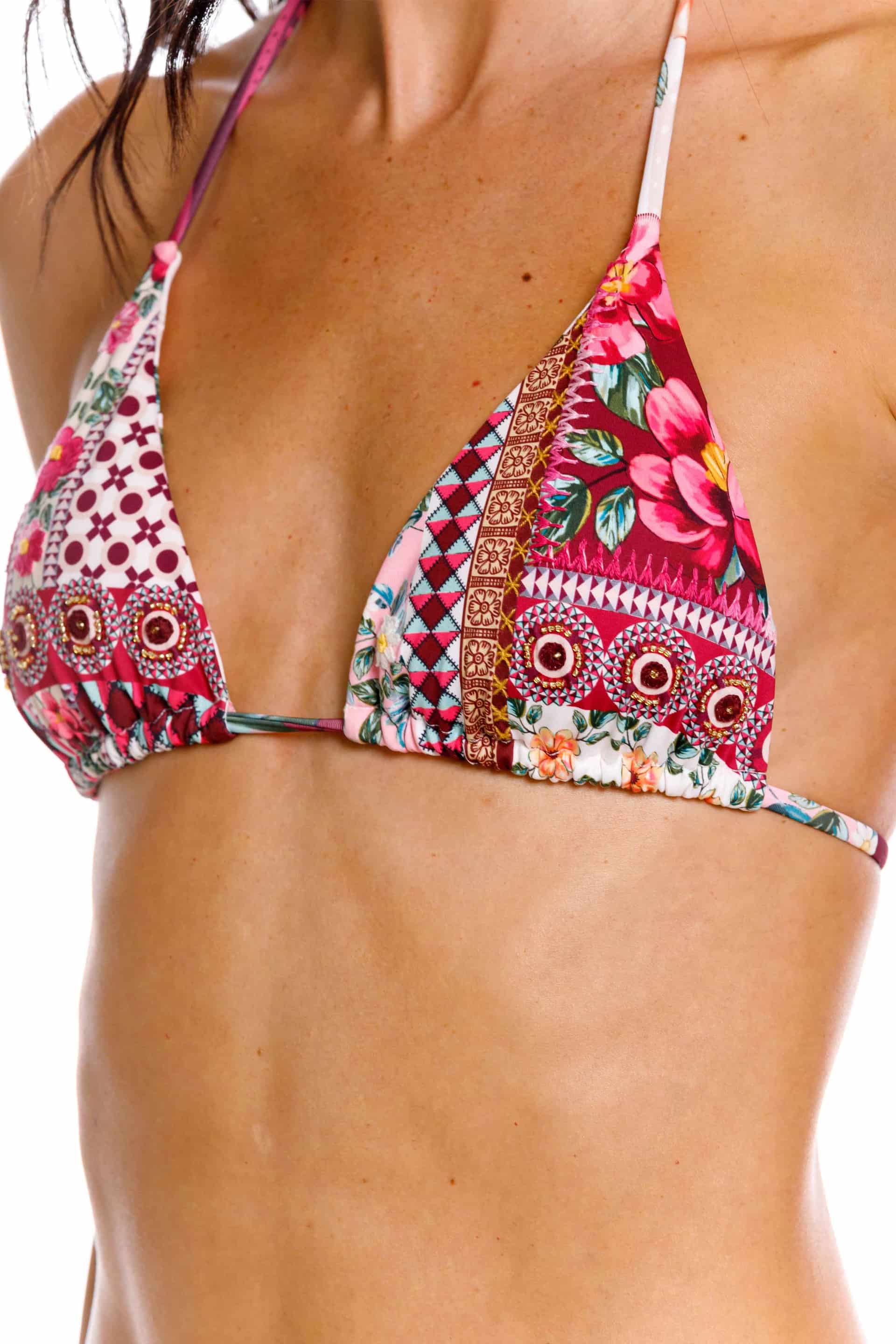 Top Triángulo de Bikini Kenia Patch - miniatura 1