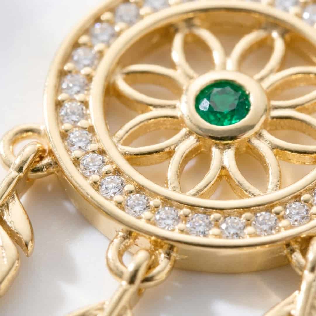 Collar Atrapasueños Esmeralda - miniatura 3
