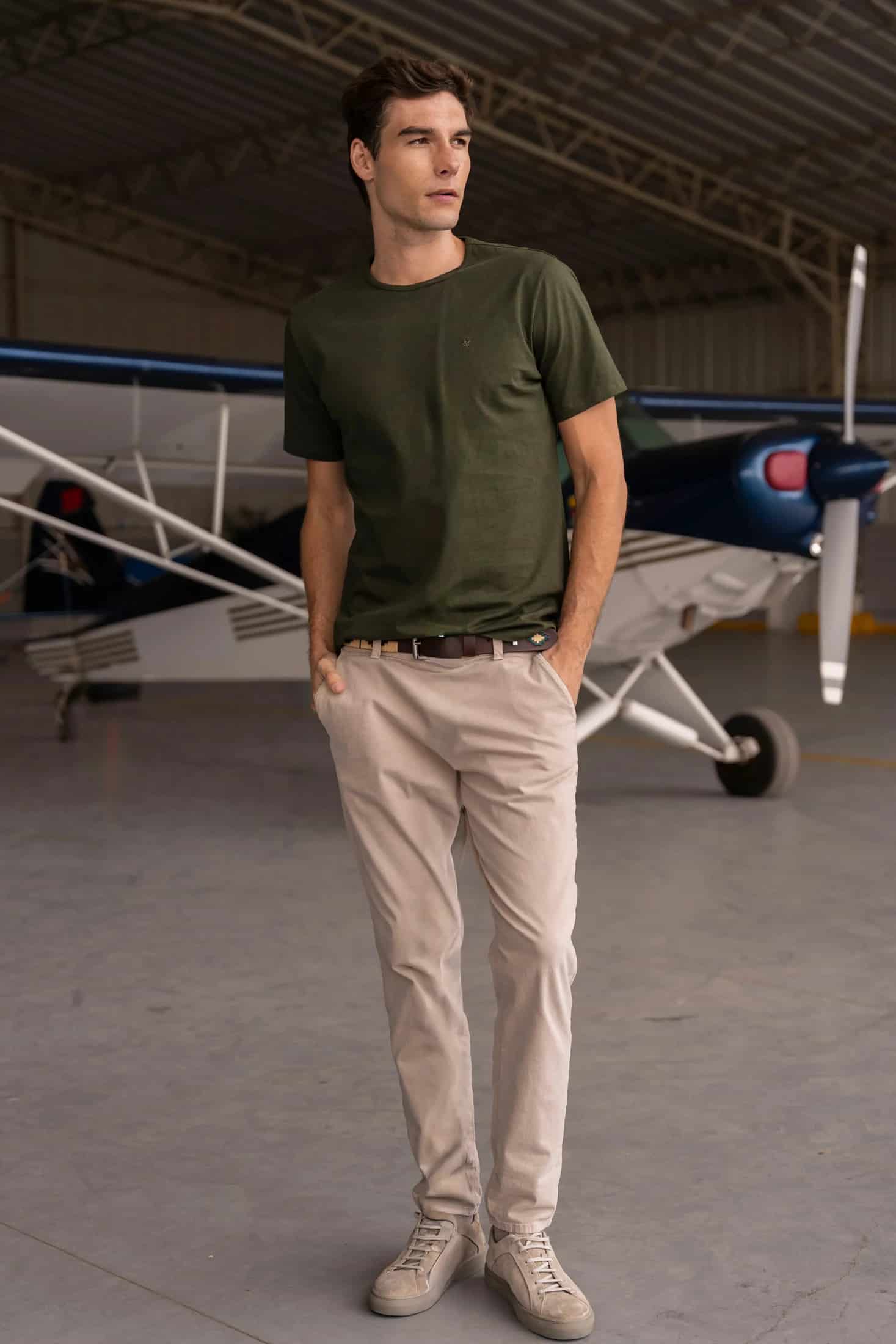 Camiseta Modern Professional Verde Militar - miniatura 2