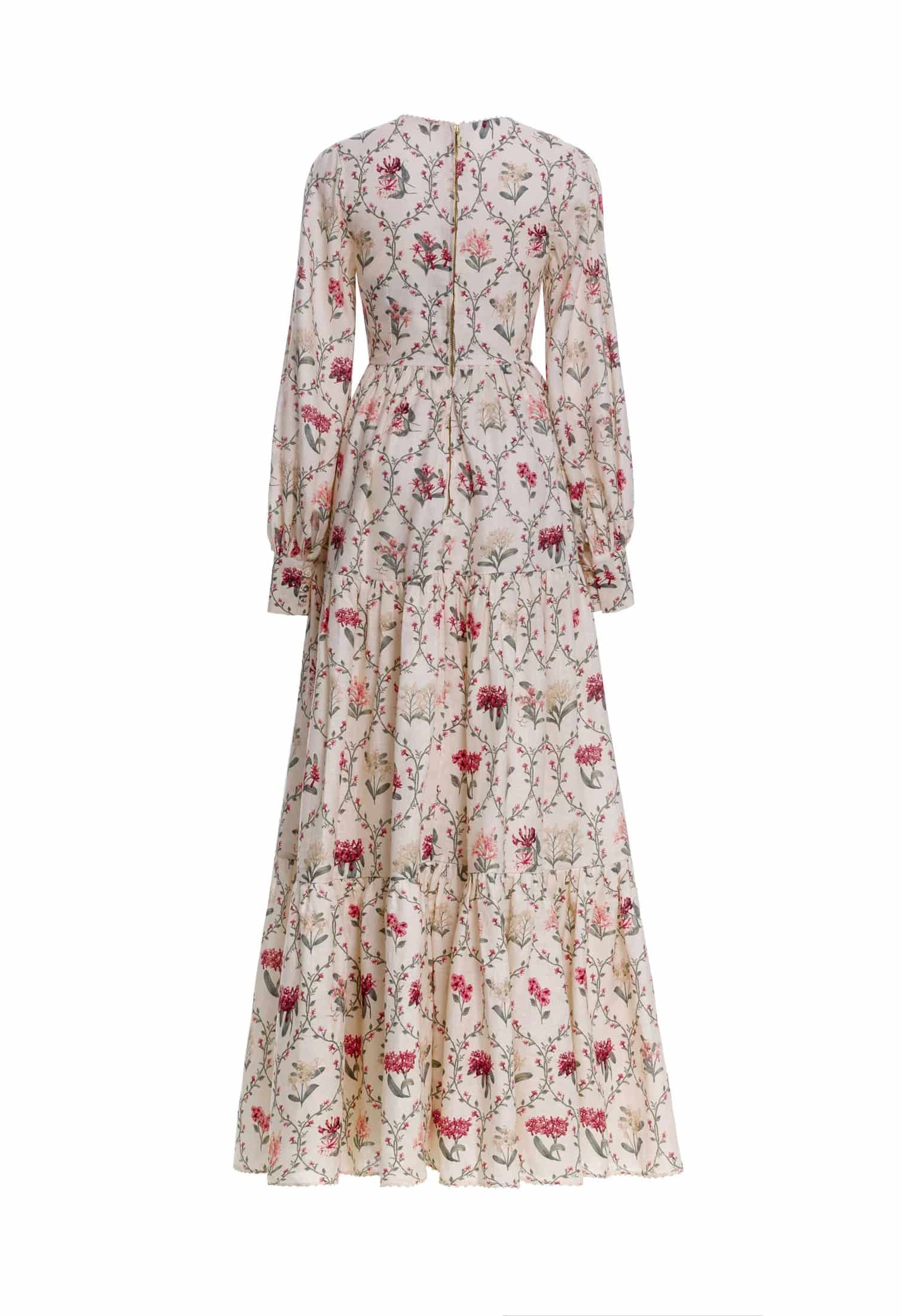 Nuez Orquidea Maxi Dress - miniatura 7