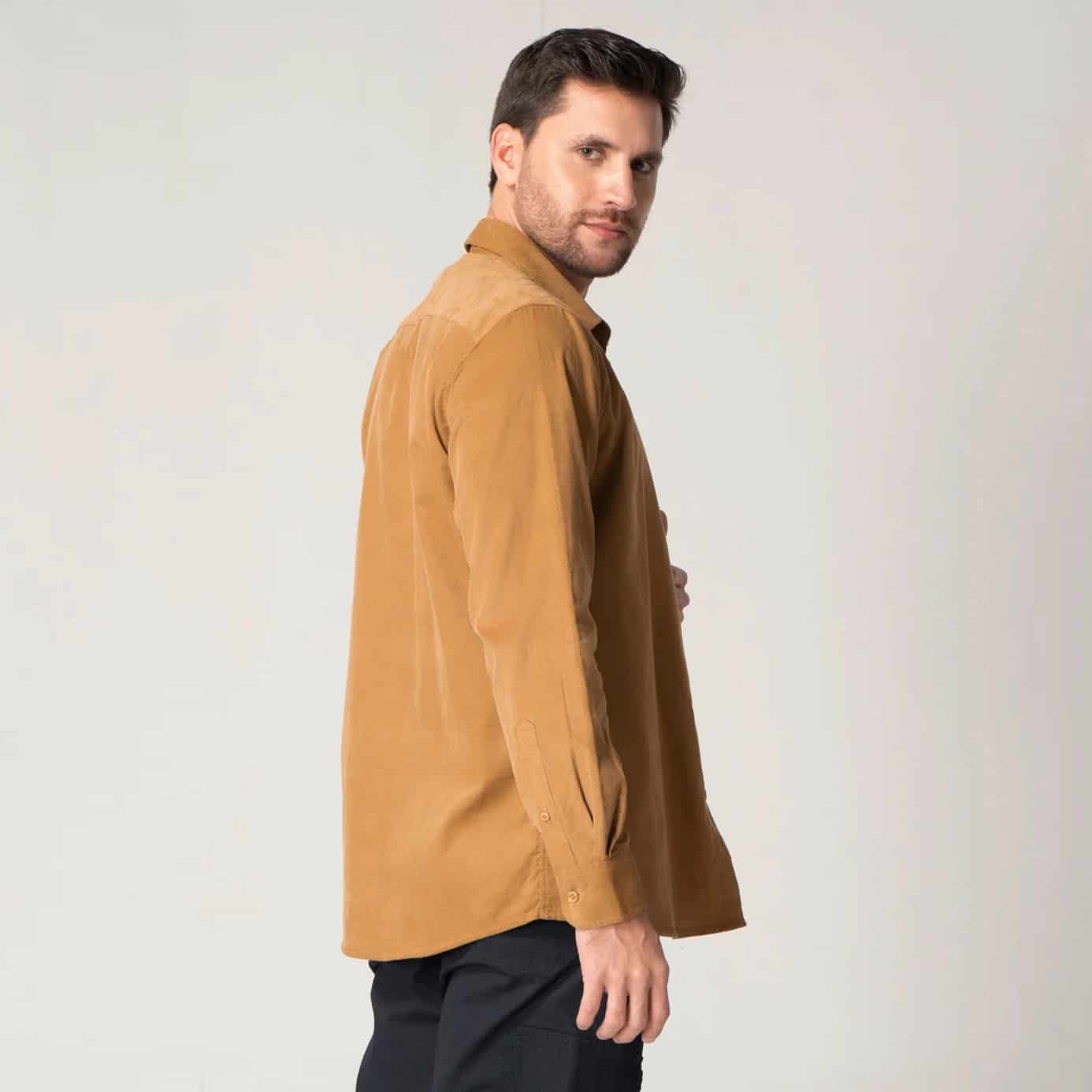 Camisa Slim Unicolor Manga Larga Ford - miniatura 11