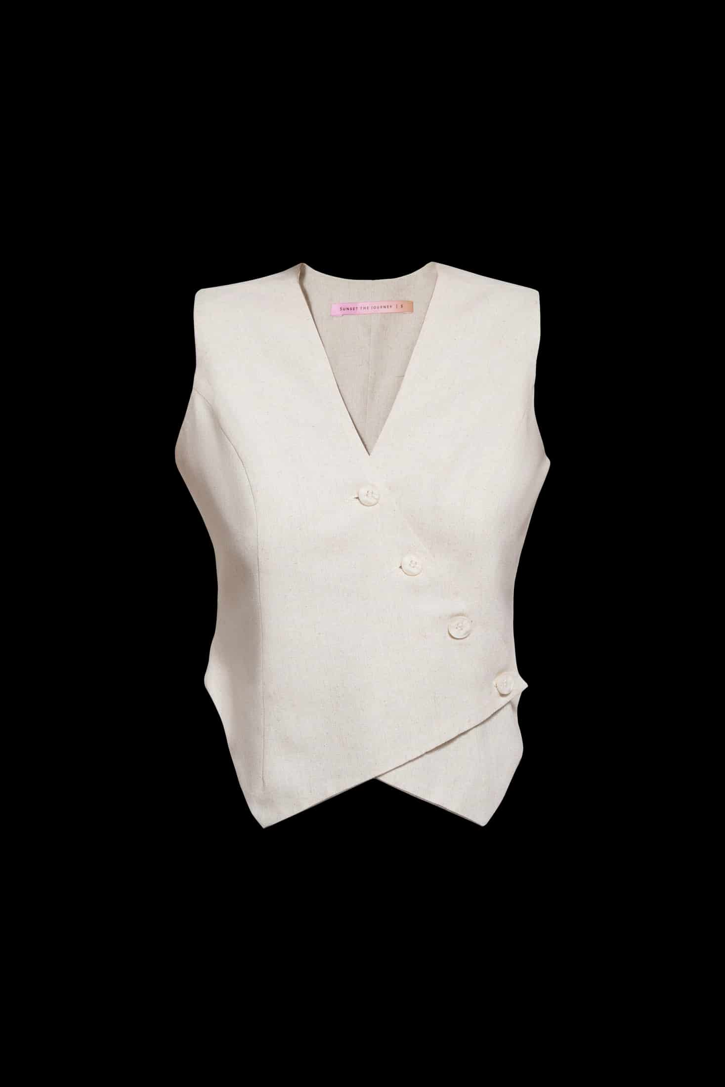 SAND STRIPE VEST (ALL COLORS) - miniatura 5