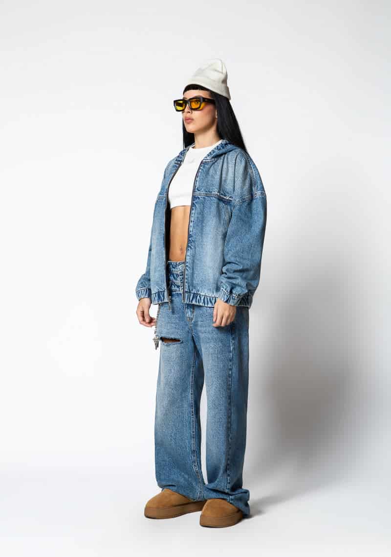 Dopamine Light-wash jacket - miniatura 5