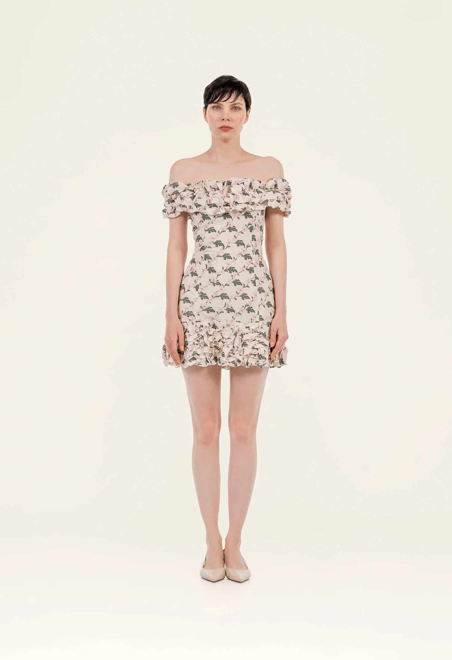 Jardin Anhelo Mini Dress - miniatura 1