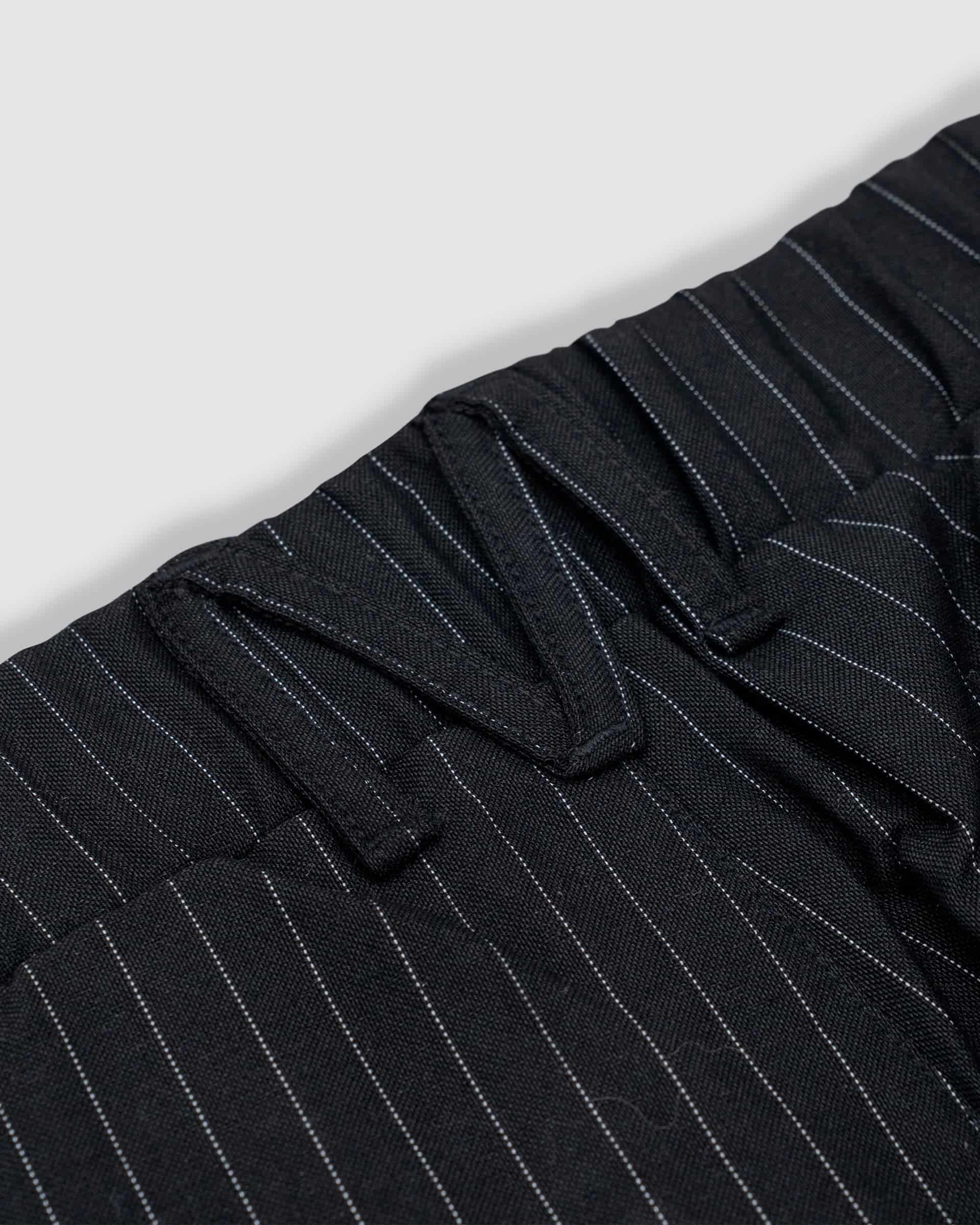 Trouser a Rayas - Negro Oscuro - miniatura 5