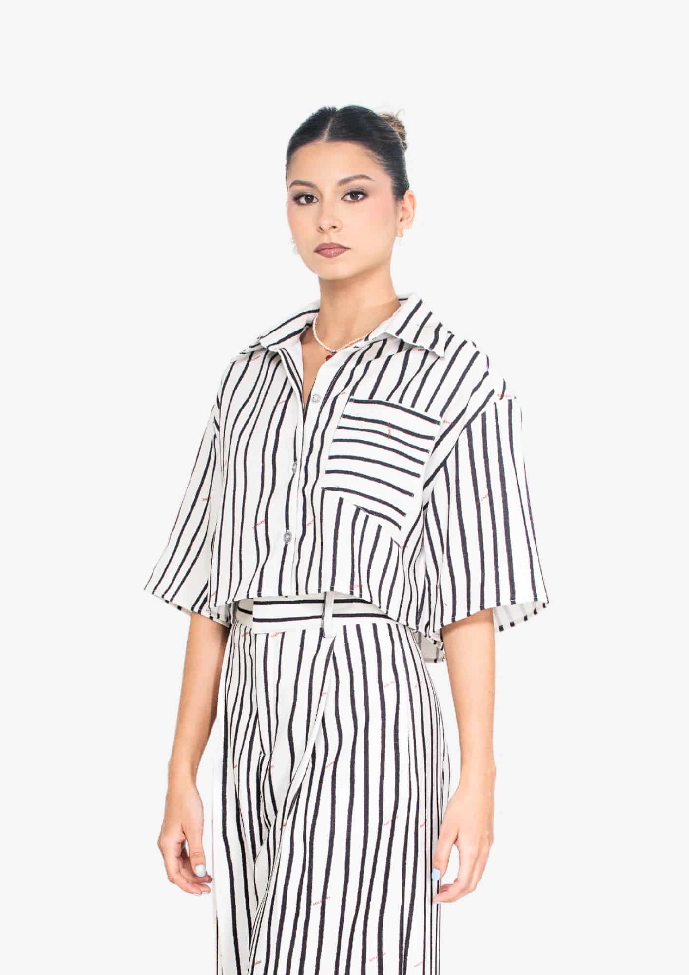 White Stripes Shirt - miniatura 1