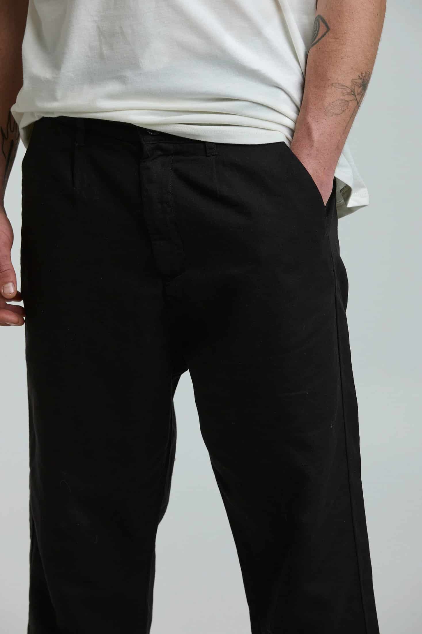 Pantalón Carrot Negro - miniatura 2