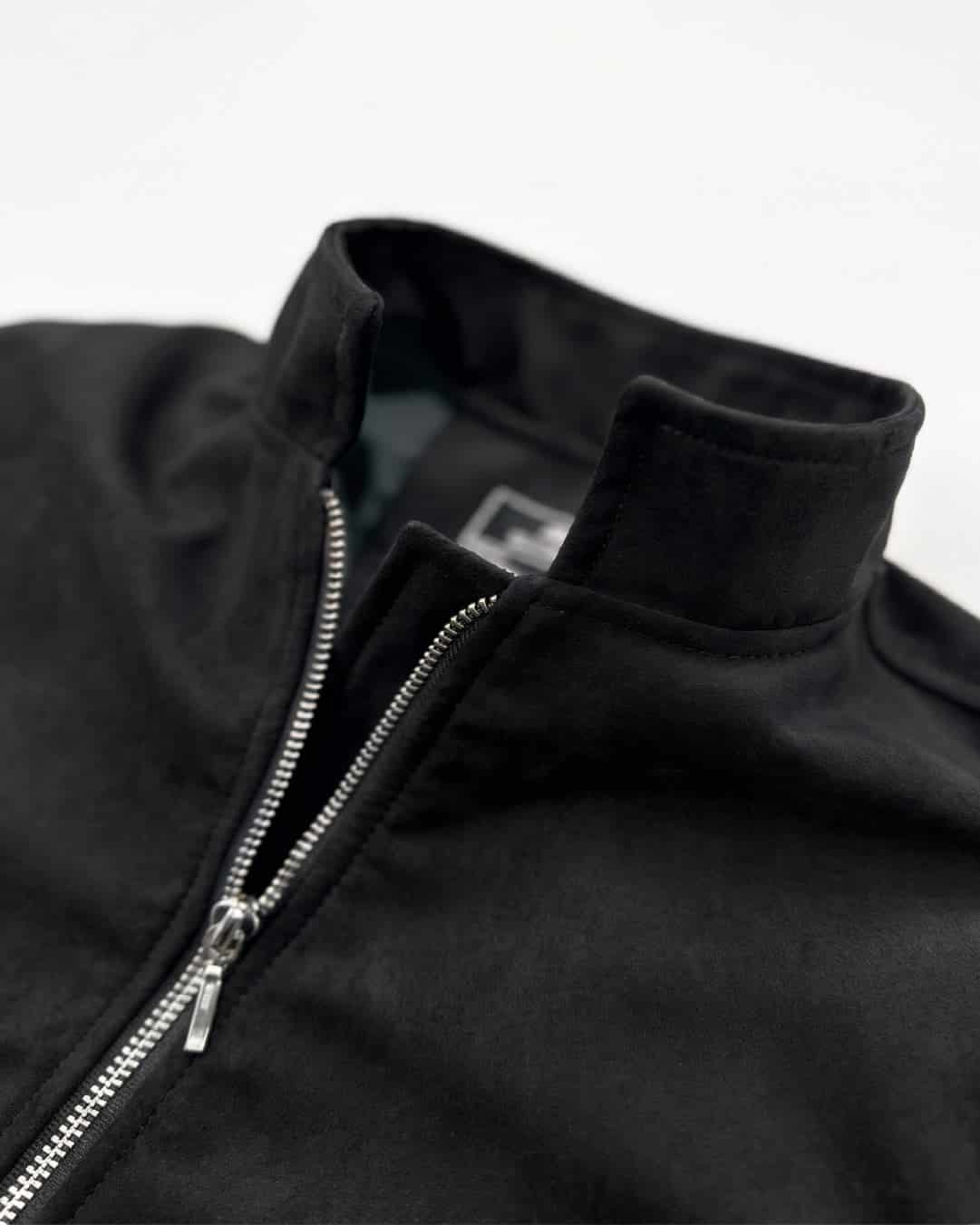 Chaqueta Cambridge Gamuza Negra Hombre - miniatura 5