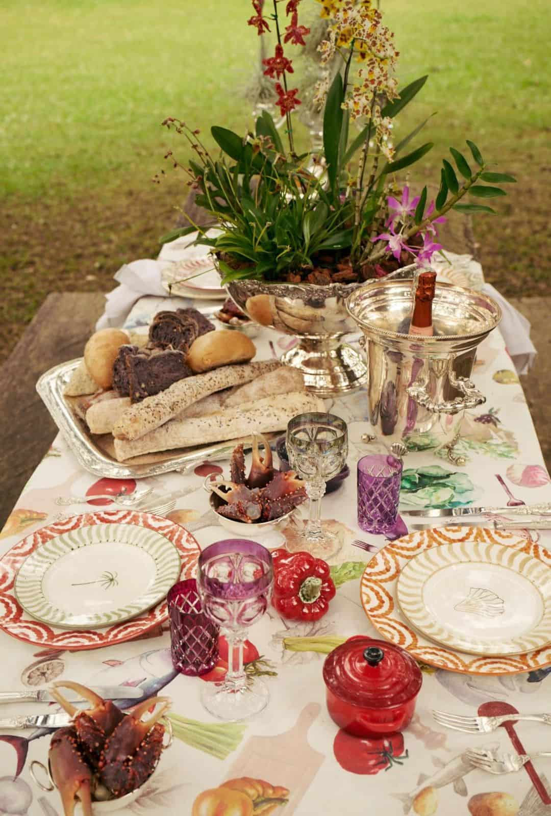 SET X4 DINNER PLATE - SOLEI - miniatura 4