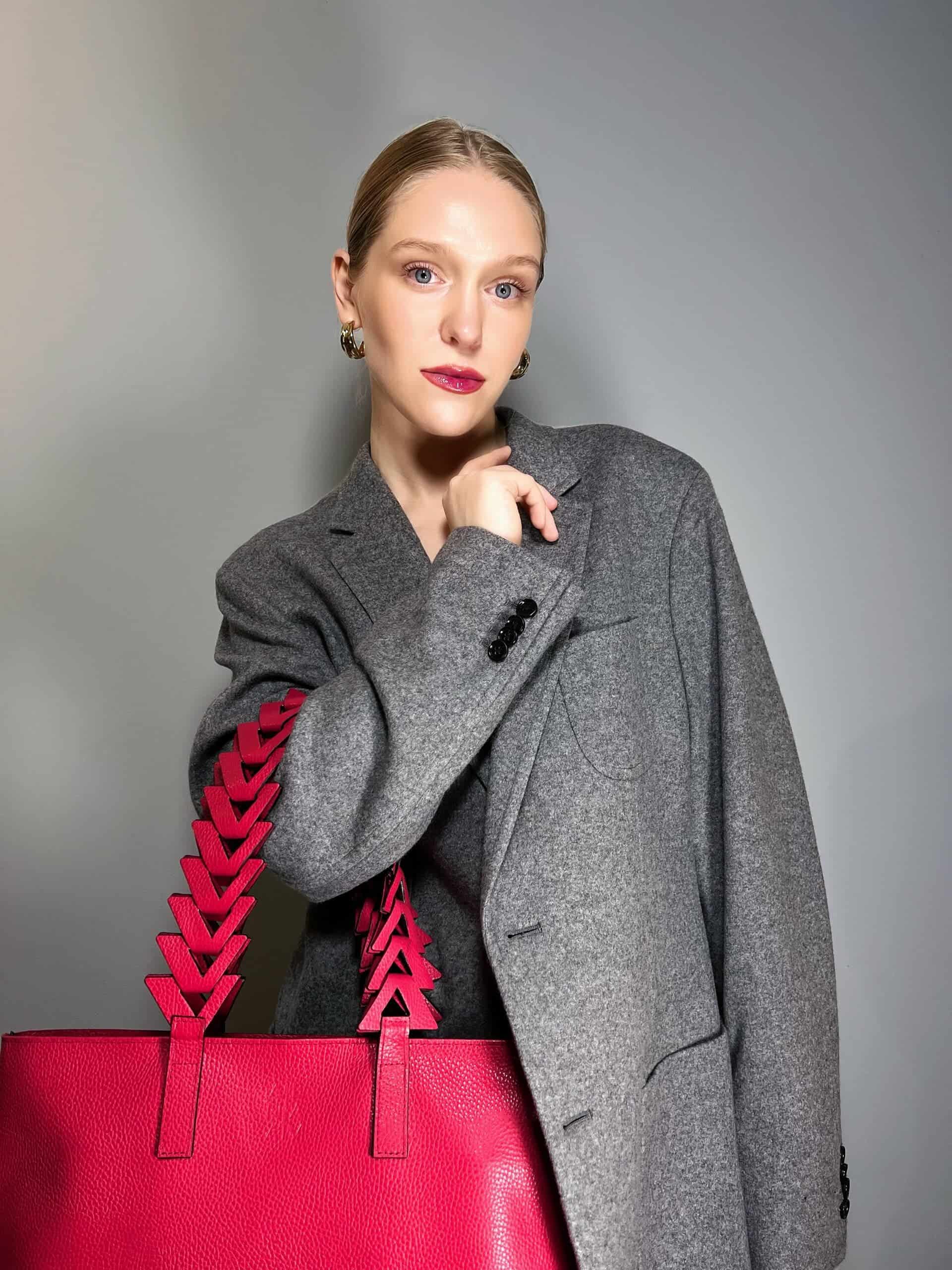 Caro Laptop Tote Red 14" - miniatura 3