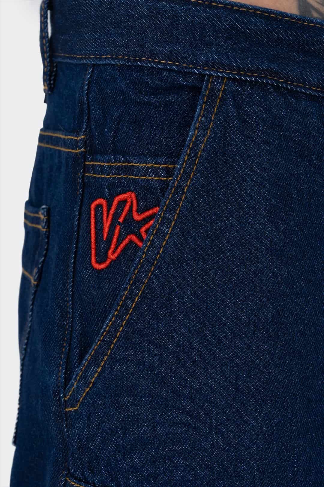 VENENO JEAN DENIM RAW WORK - miniatura 5