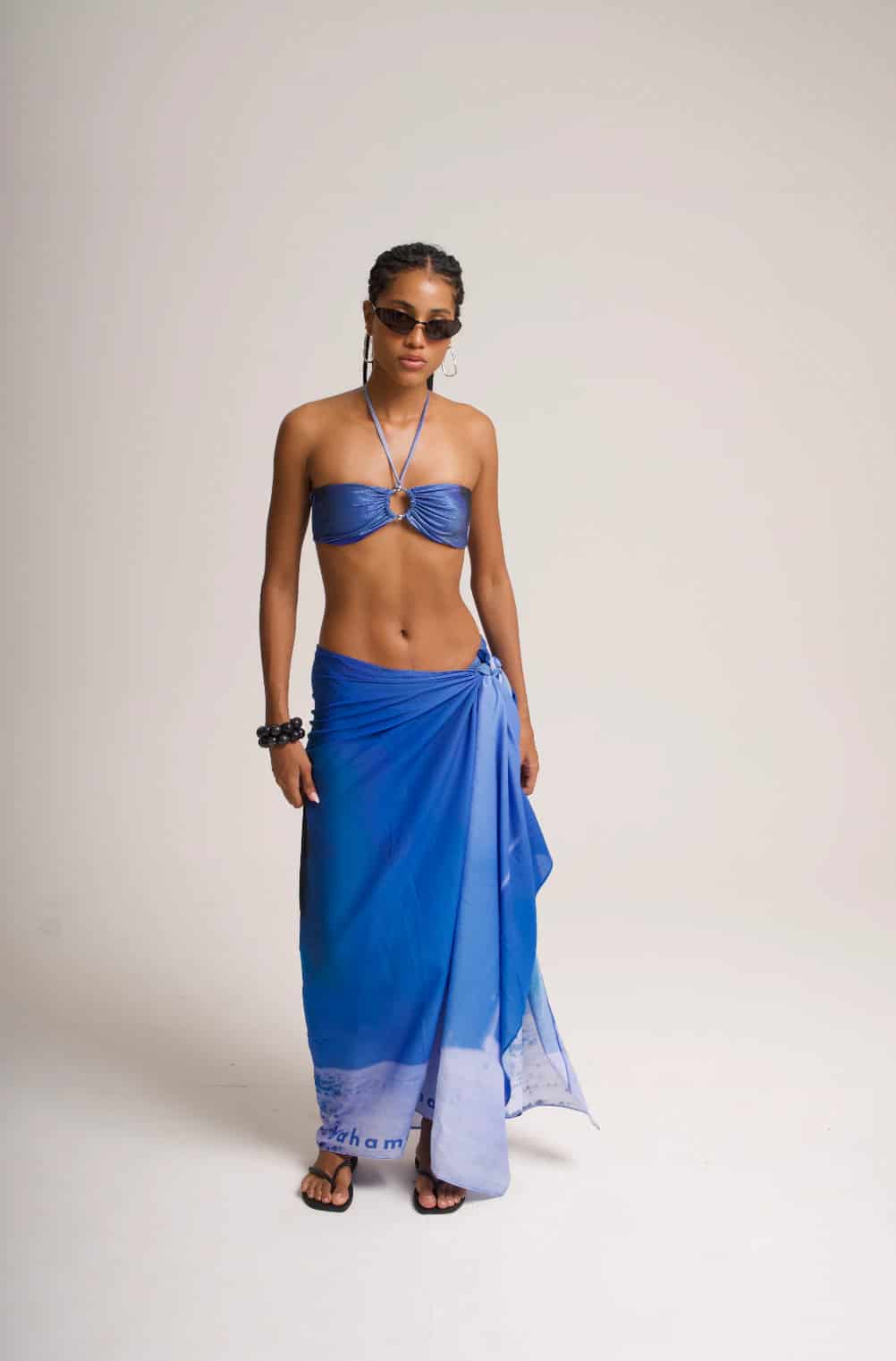 VENUS SARONG AZUL PROFUNDO - miniatura 2