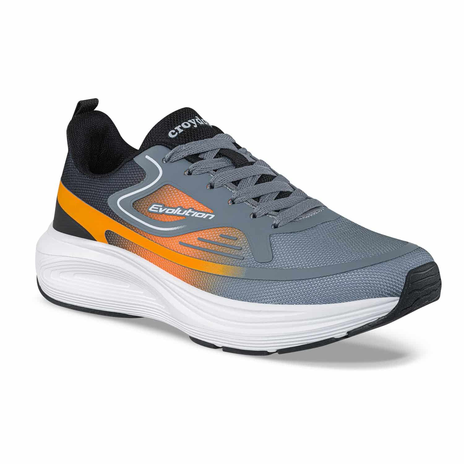 Tenis Running Jadom Gris Croydon Para Hombre - miniatura 1