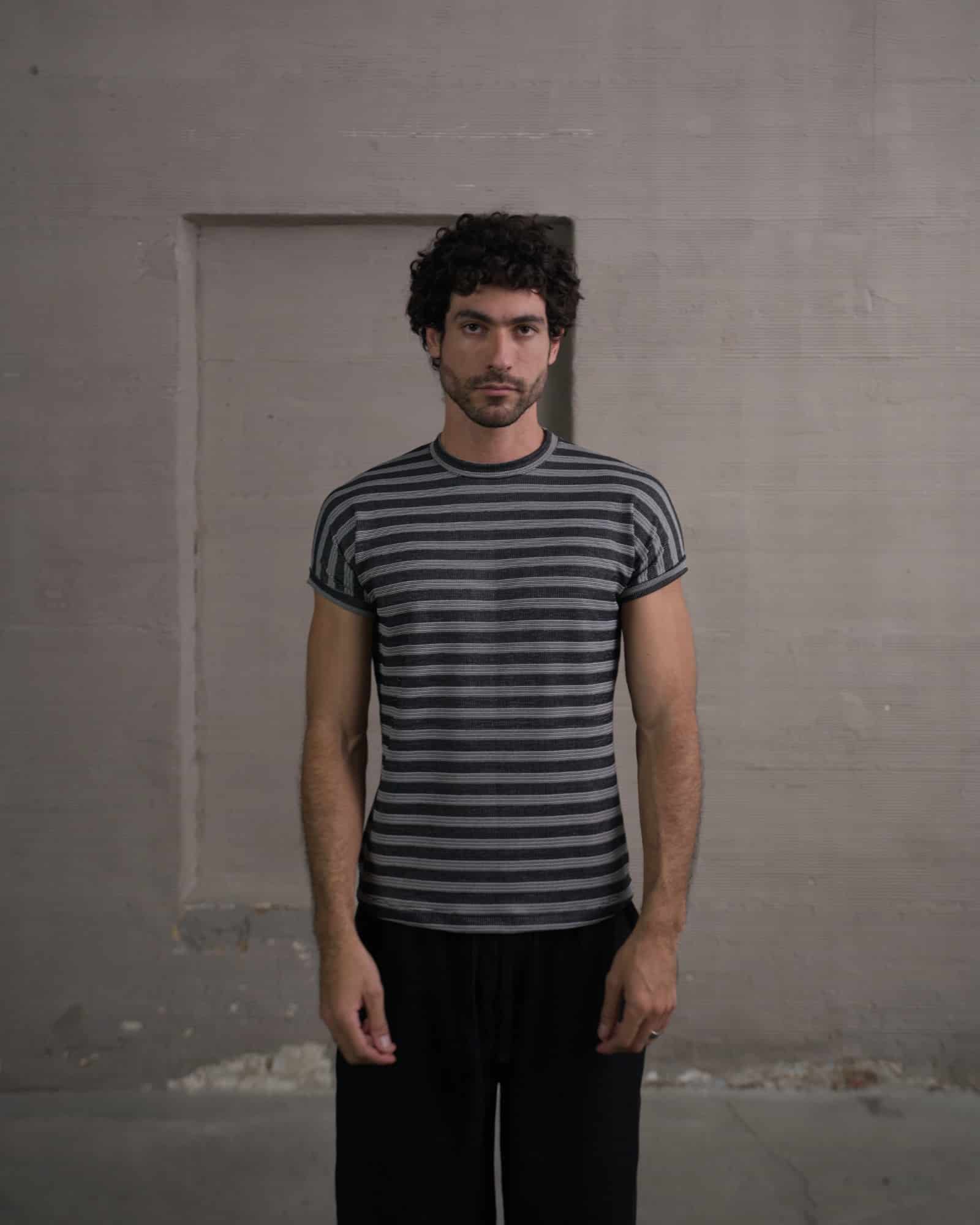 Camiseta 80’s tejido lines - miniatura 3