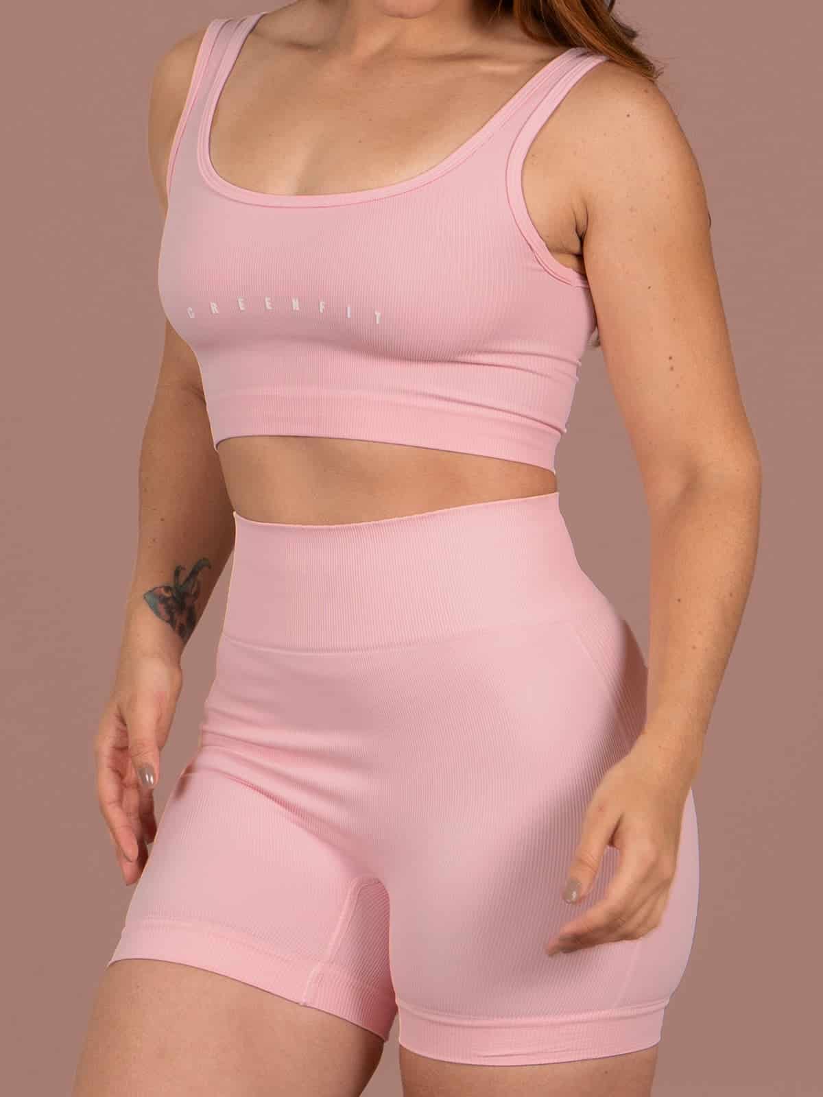 Ela short set seamless rosado - miniatura 5
