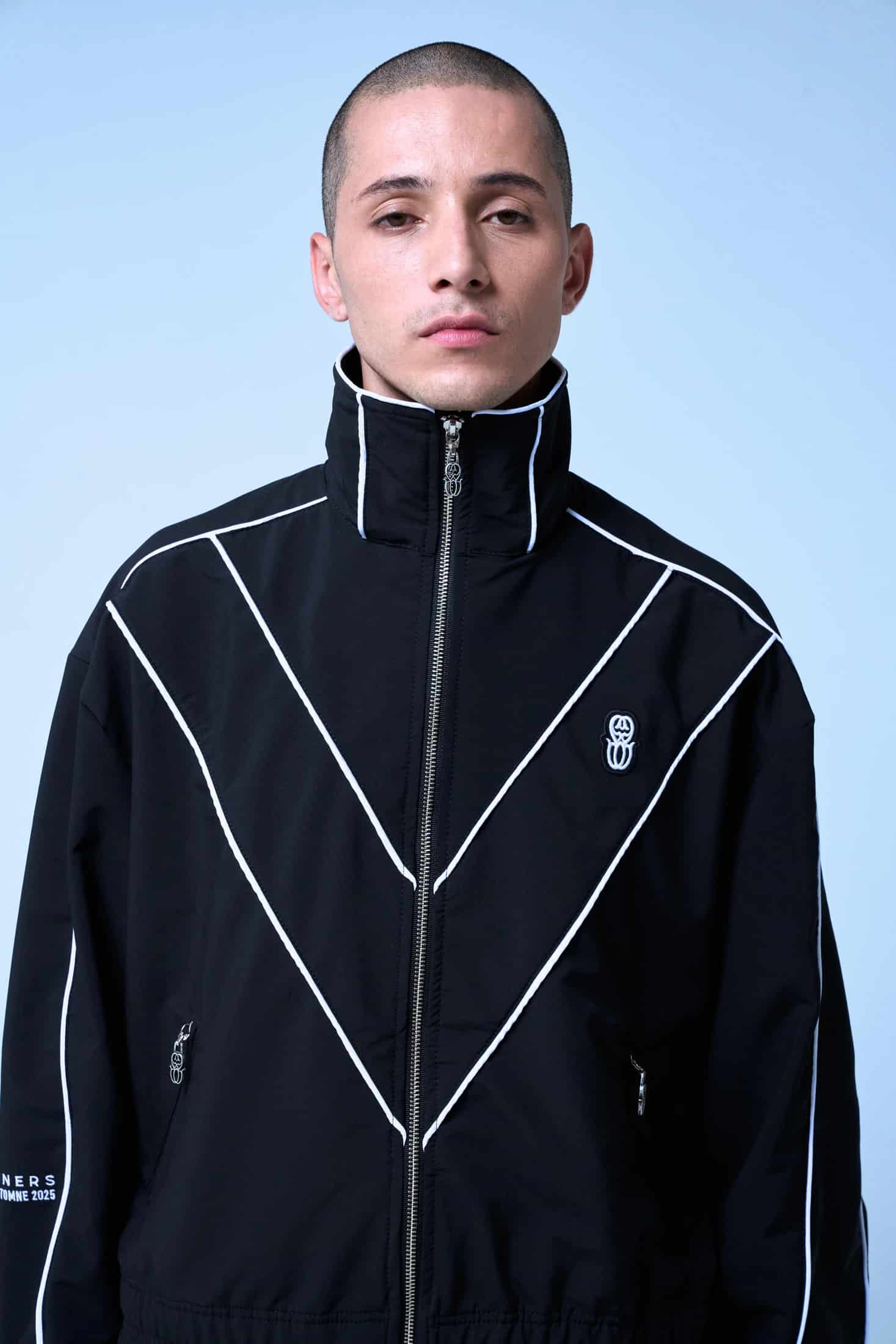 SINNERS BLACK TRACK JACKET - miniatura 11