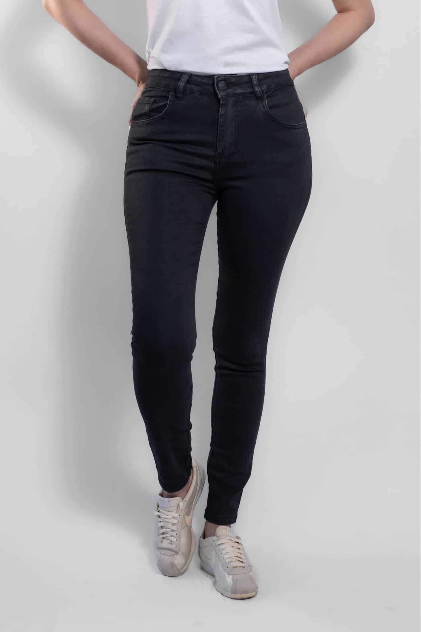 Jean Elastico Skinny Negro - miniatura 1