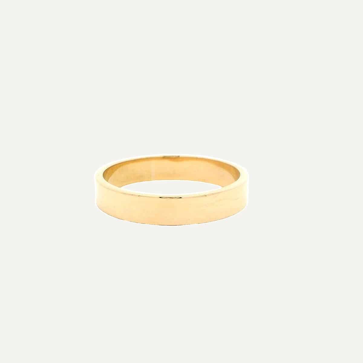 Anillo Compromiso Hombre Plano - miniatura 1