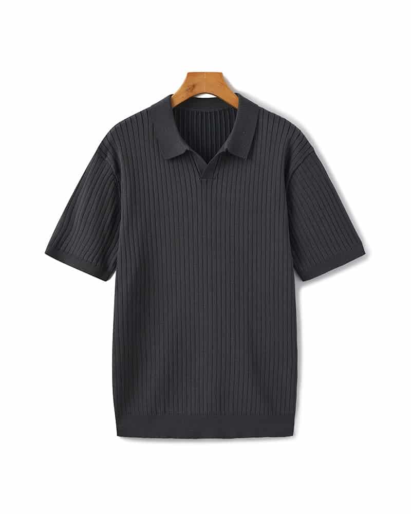 Premium Ribbed Polo - miniatura 17