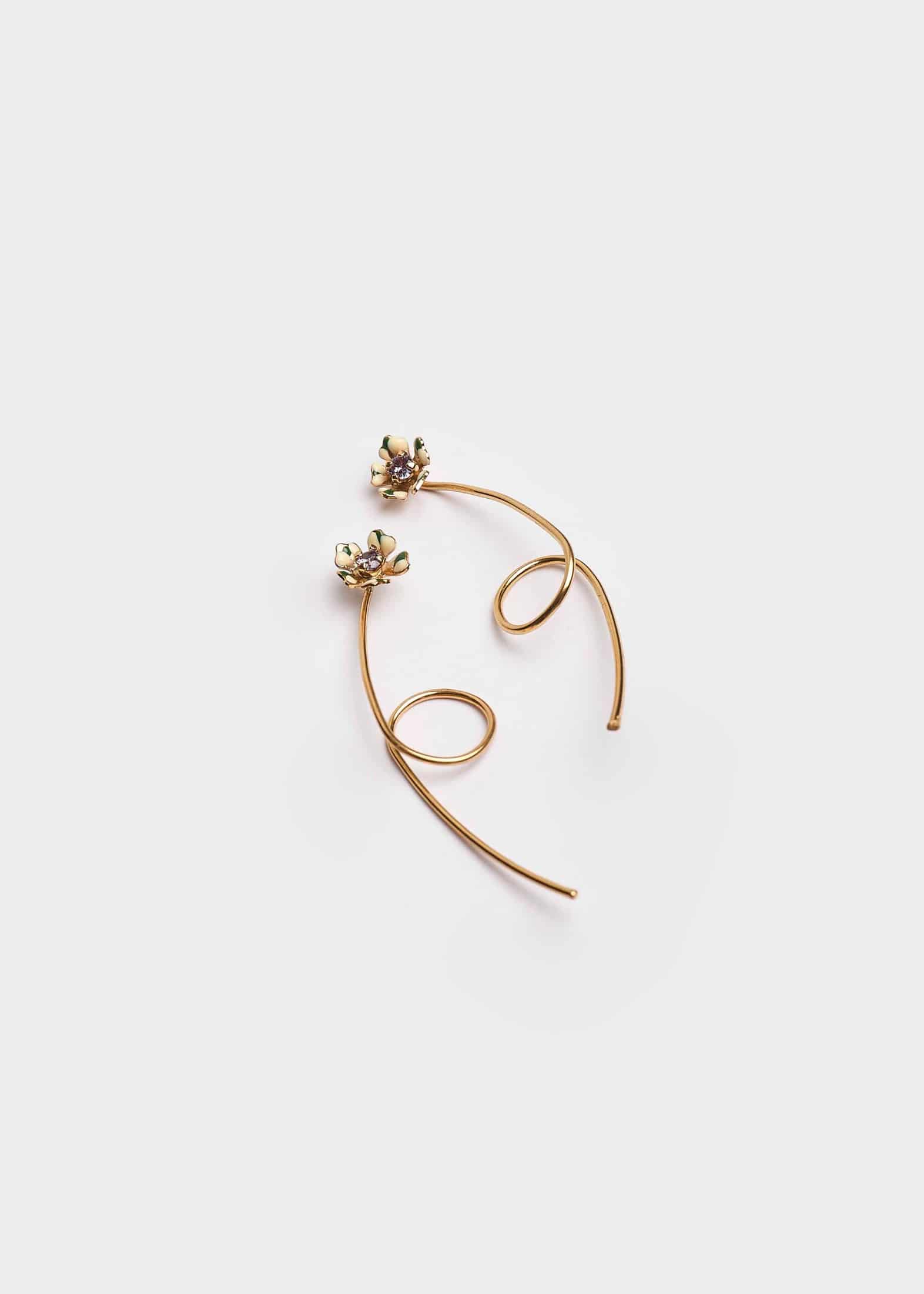 Aretes Bromelia Micro Butter - miniatura 1