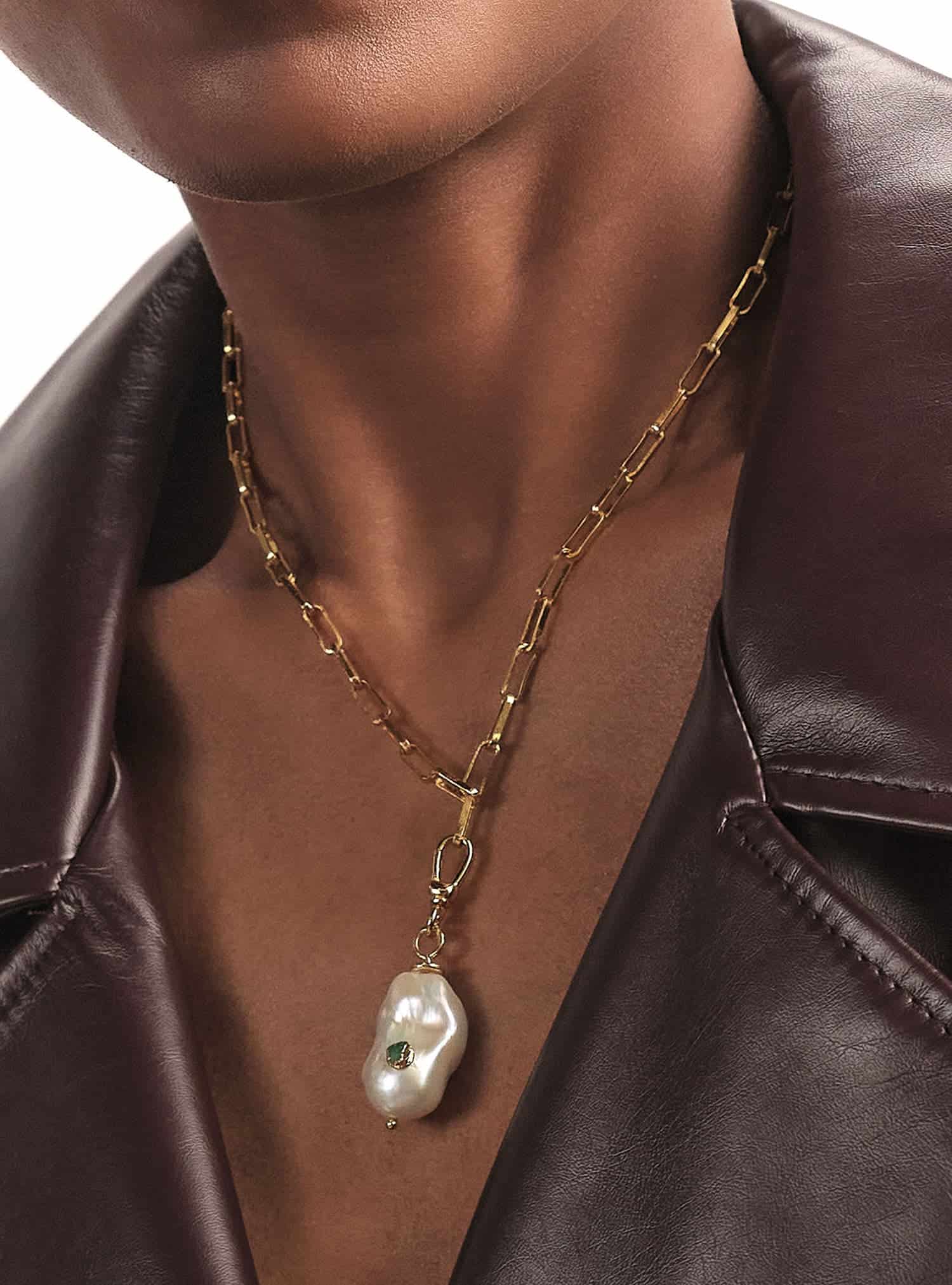Emerald Pearl Charm - miniatura 3