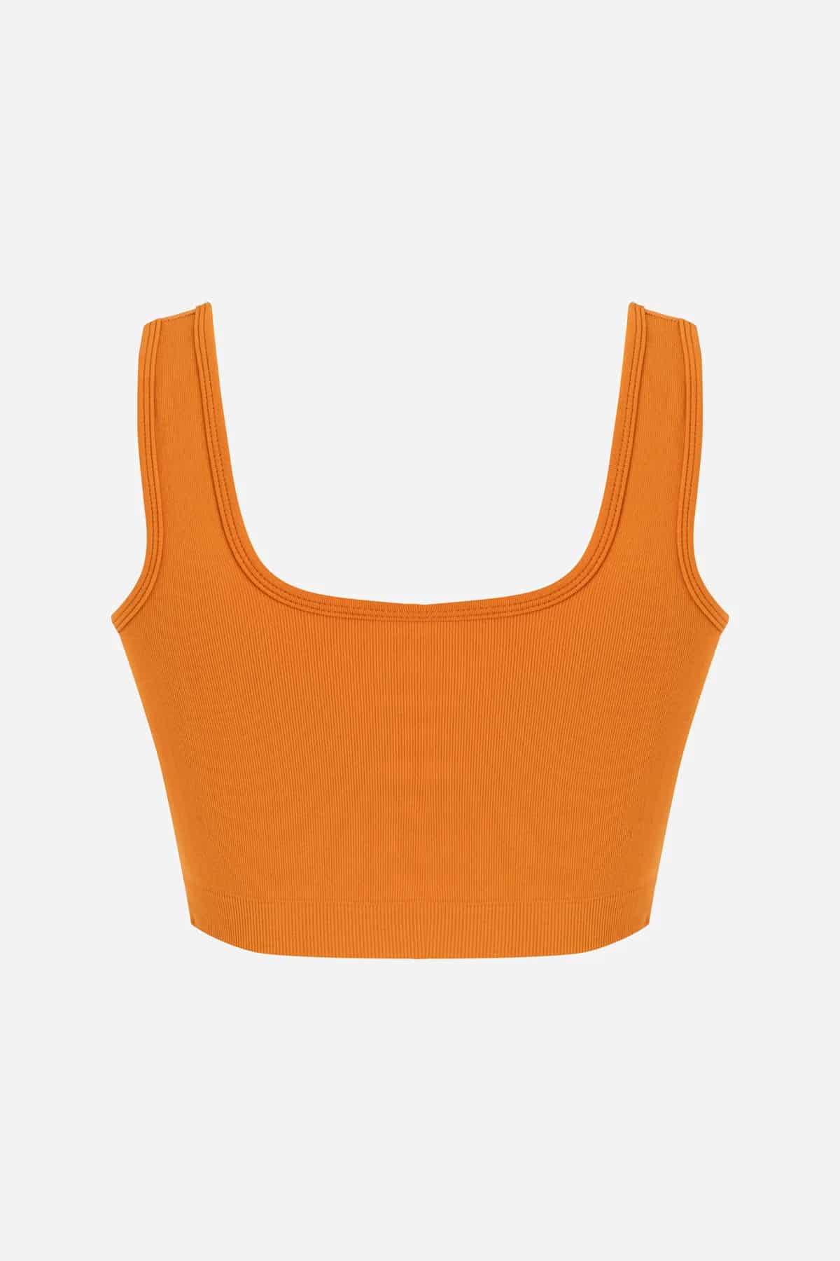 SEAMLESS TOP ORANGE - miniatura 10