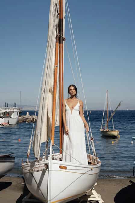 White Alhena Dress - miniatura 1