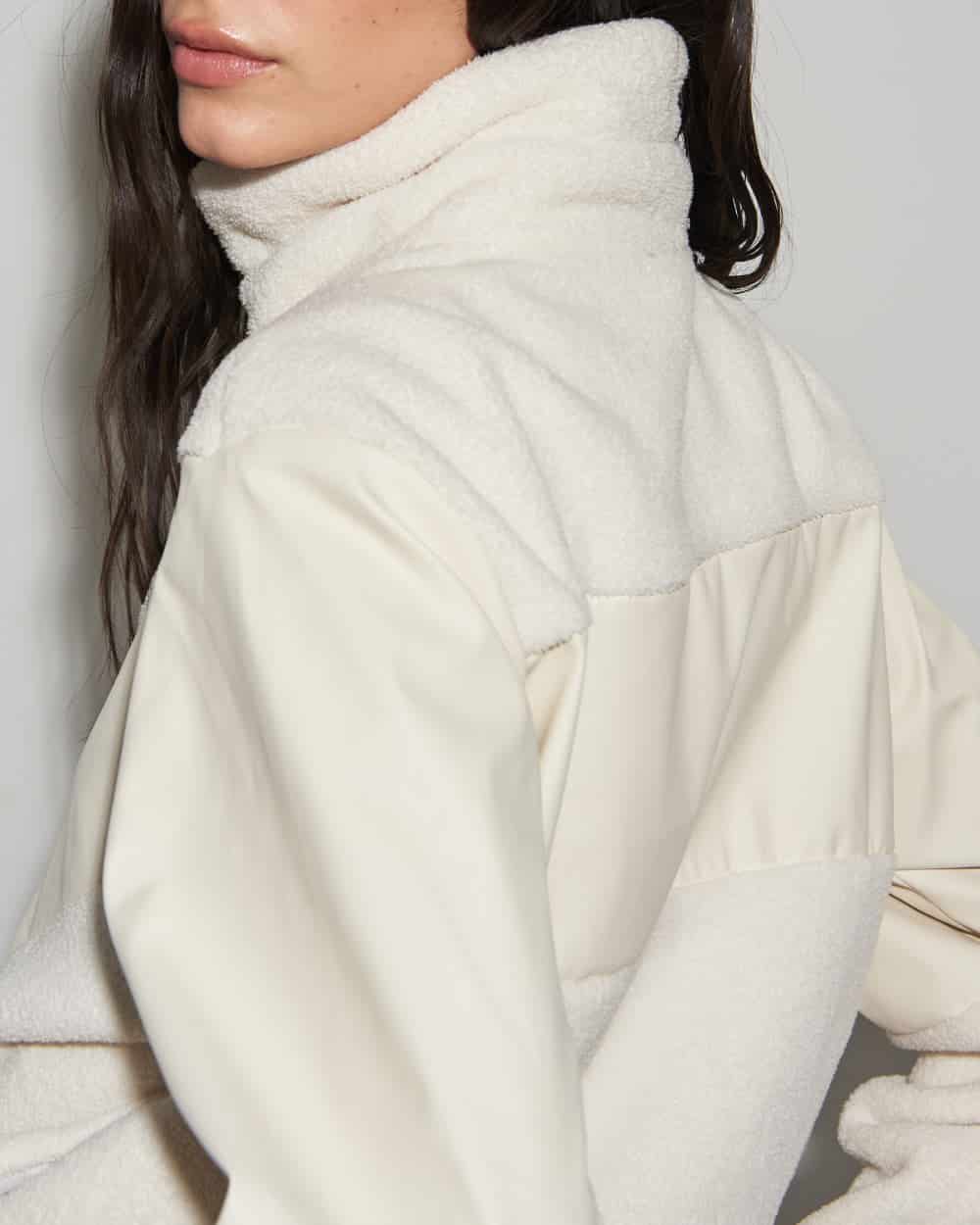 CREAM POLAR JACKET - miniatura 7