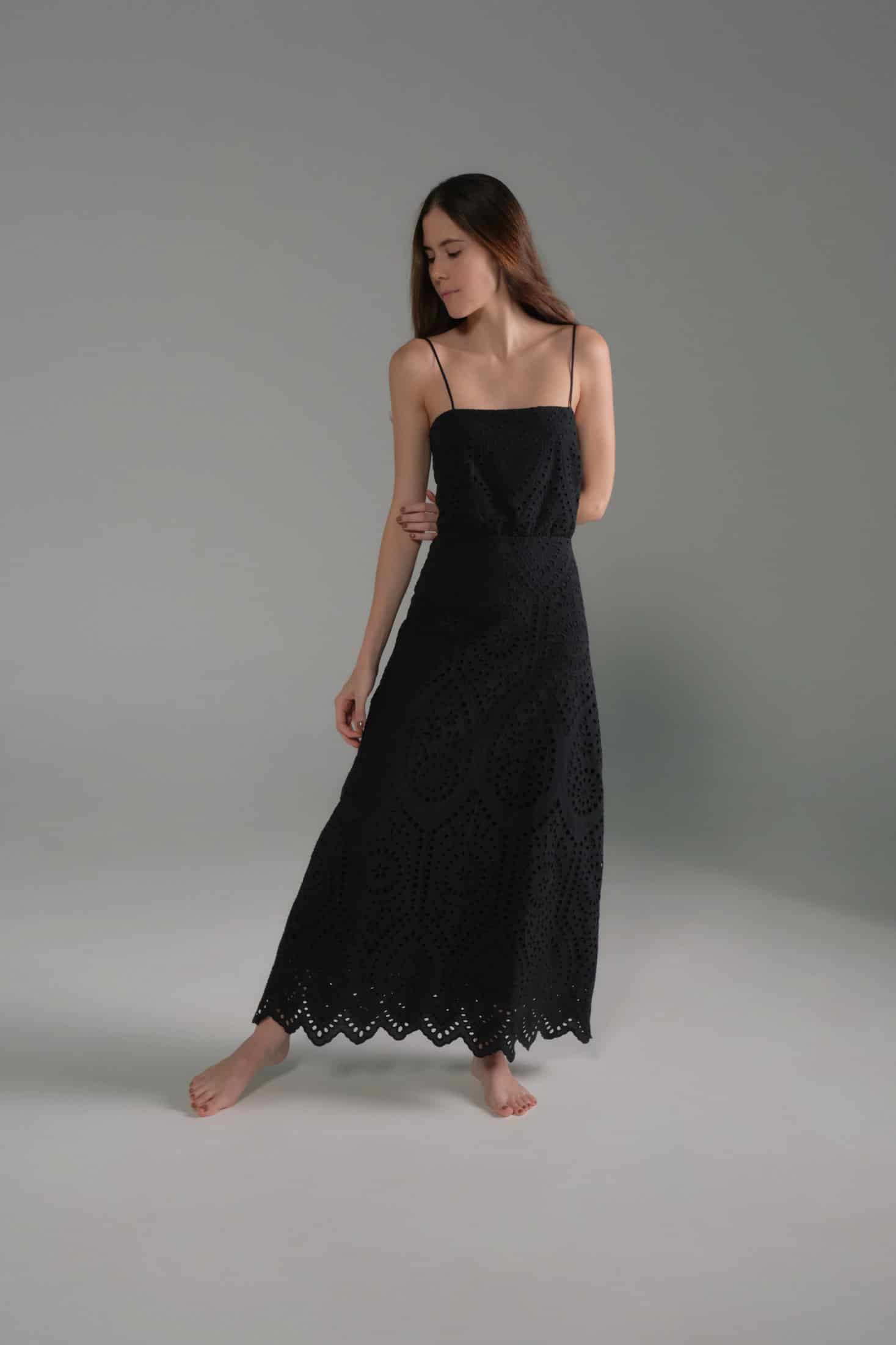 Nativa Cotton Eyelet / Black - miniatura 1