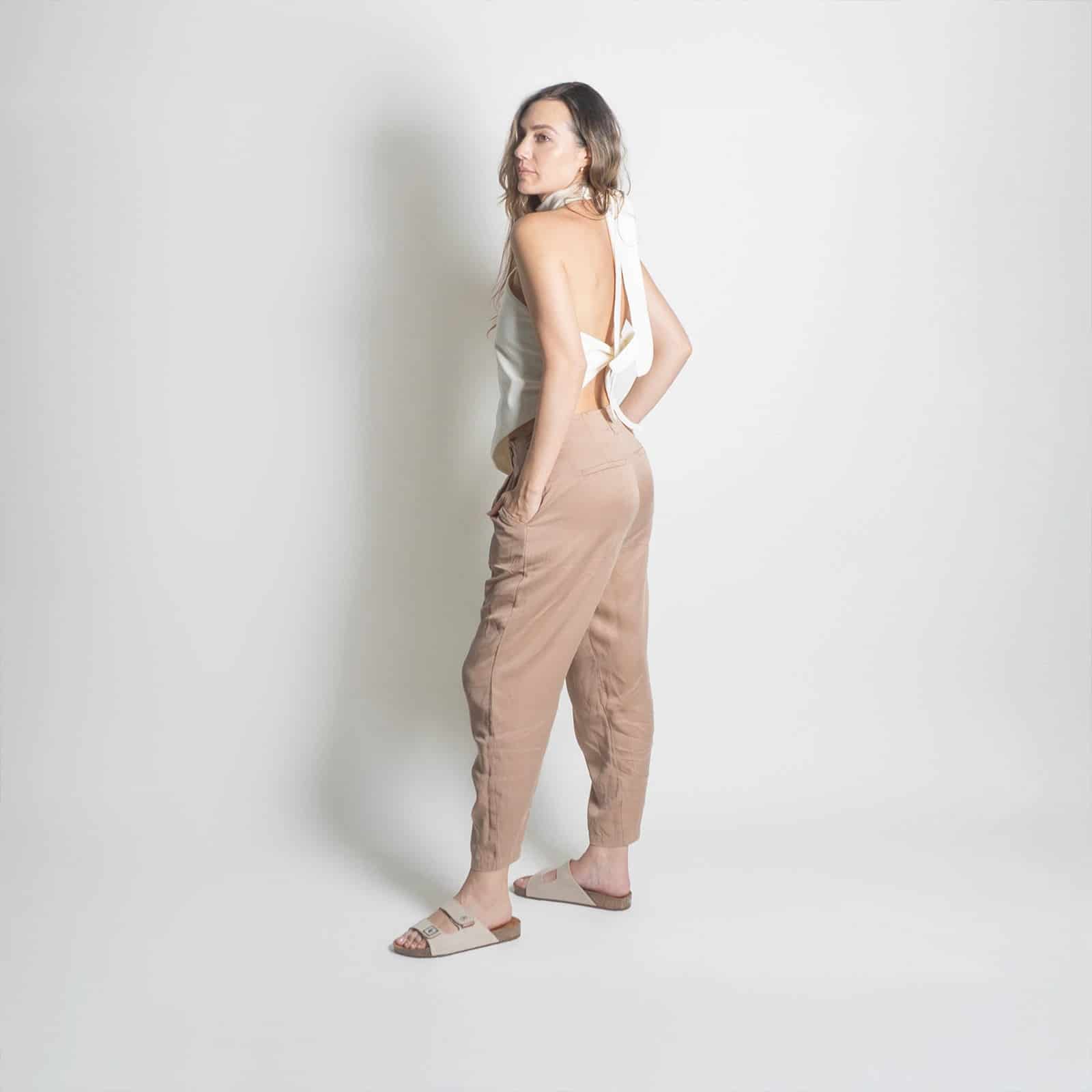 Sandalias "Ruta" Beige - miniatura 7
