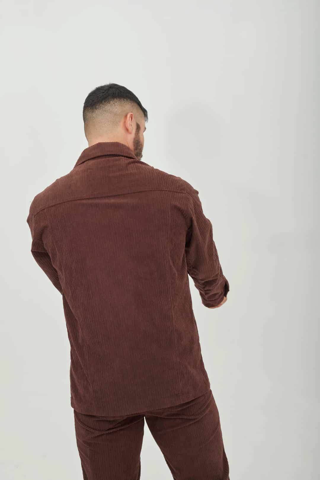 Chaqueta Corduroy Marrón - miniatura 4